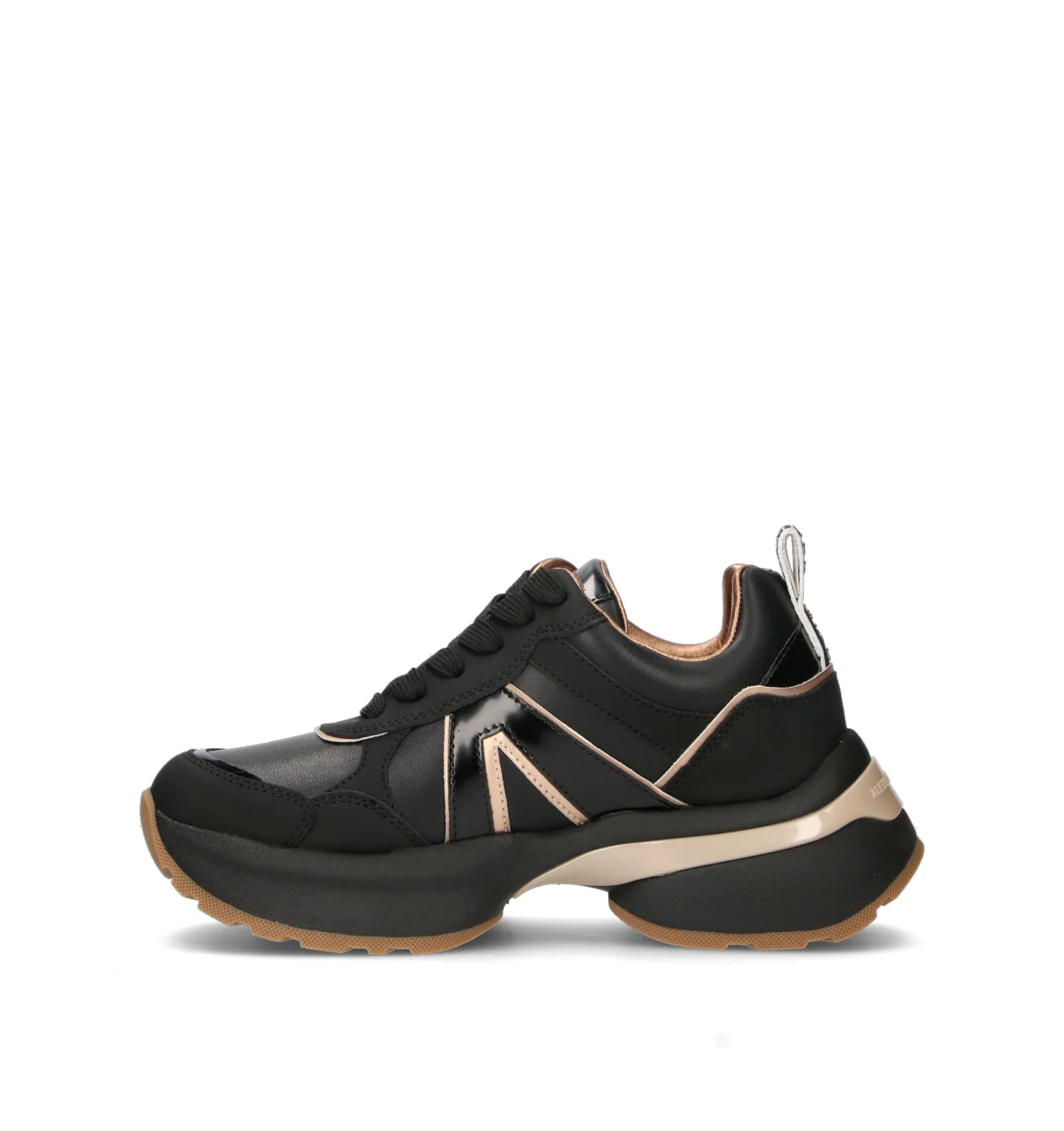 ALEXANDER SMITH Sneaker donna nera in pelle - Image 4