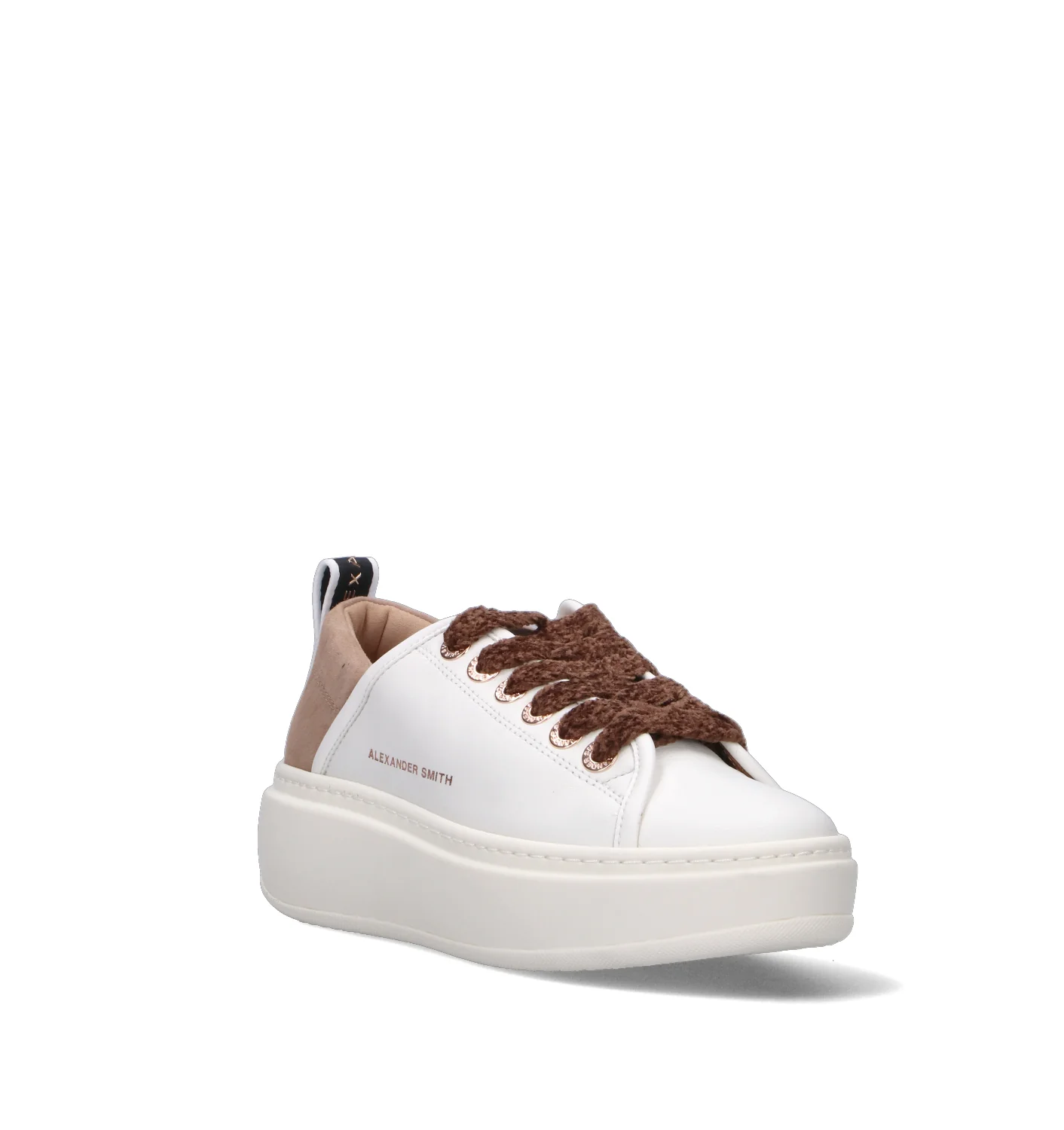 ALEXANDER SMITH Sneaker donna bianca in pelle - Image 2