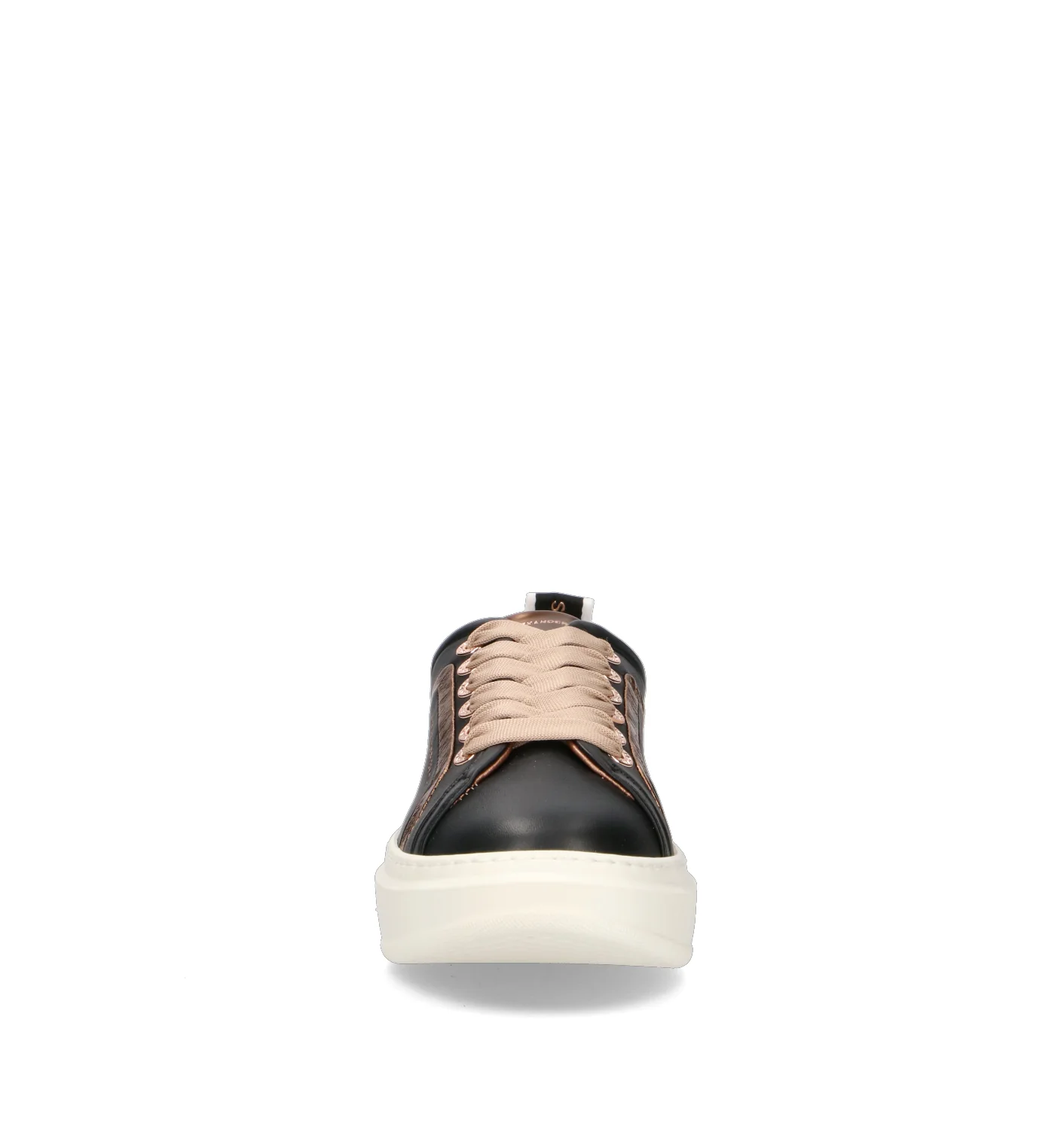 ALEXANDER SMITH Sneaker donna nera/oro in pelle - Image 3