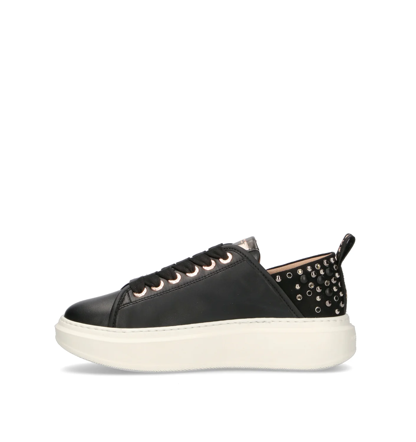 ALEXANDER SMITH Sneaker donna nera in pelle - Image 4