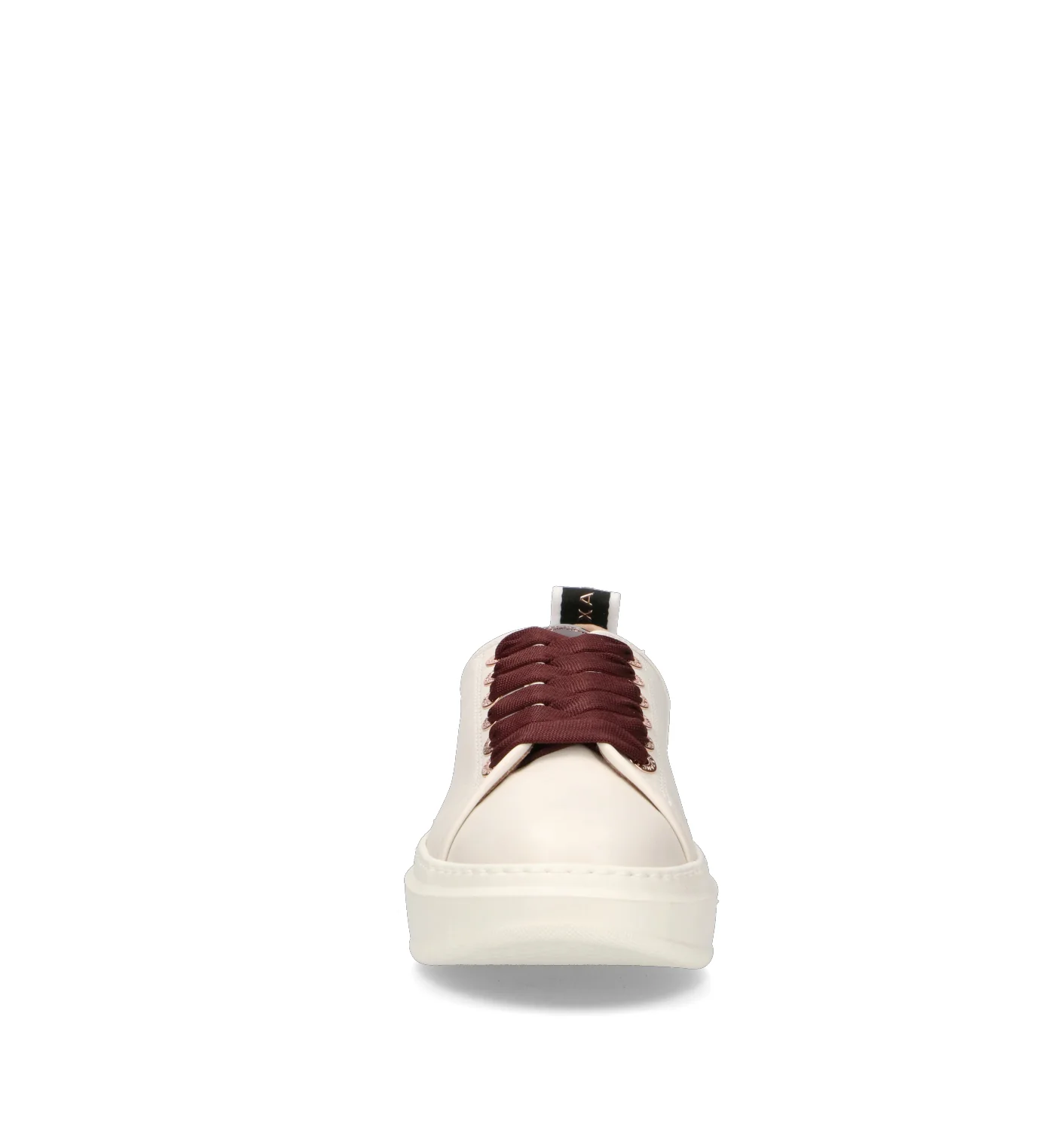 ALEXANDER SMITH Sneaker donna bianca/bordeaux in pelle - Image 3
