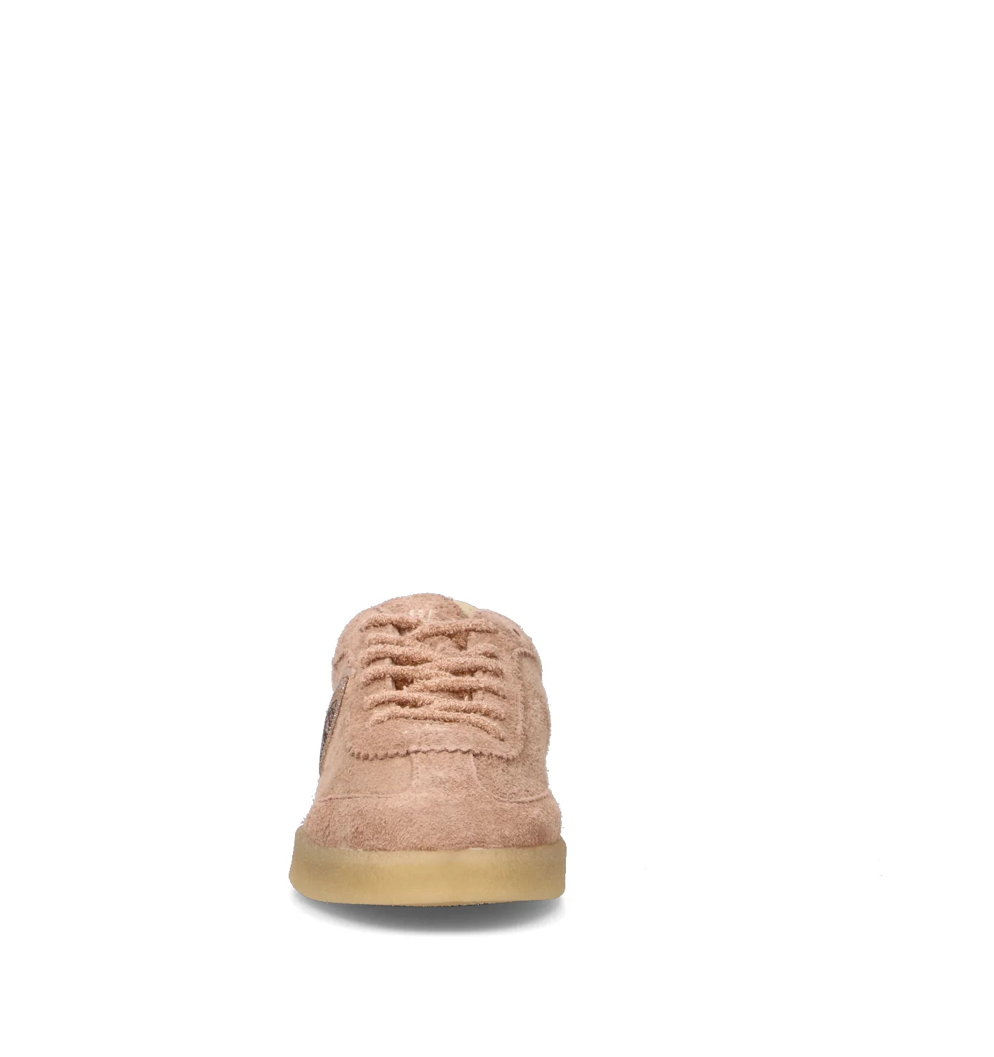 BLAUER Sneaker donna nude in suede - Image 3