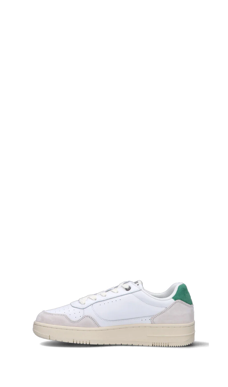 COLMAR Sneaker uomo bianca/verde in pelle - Image 4