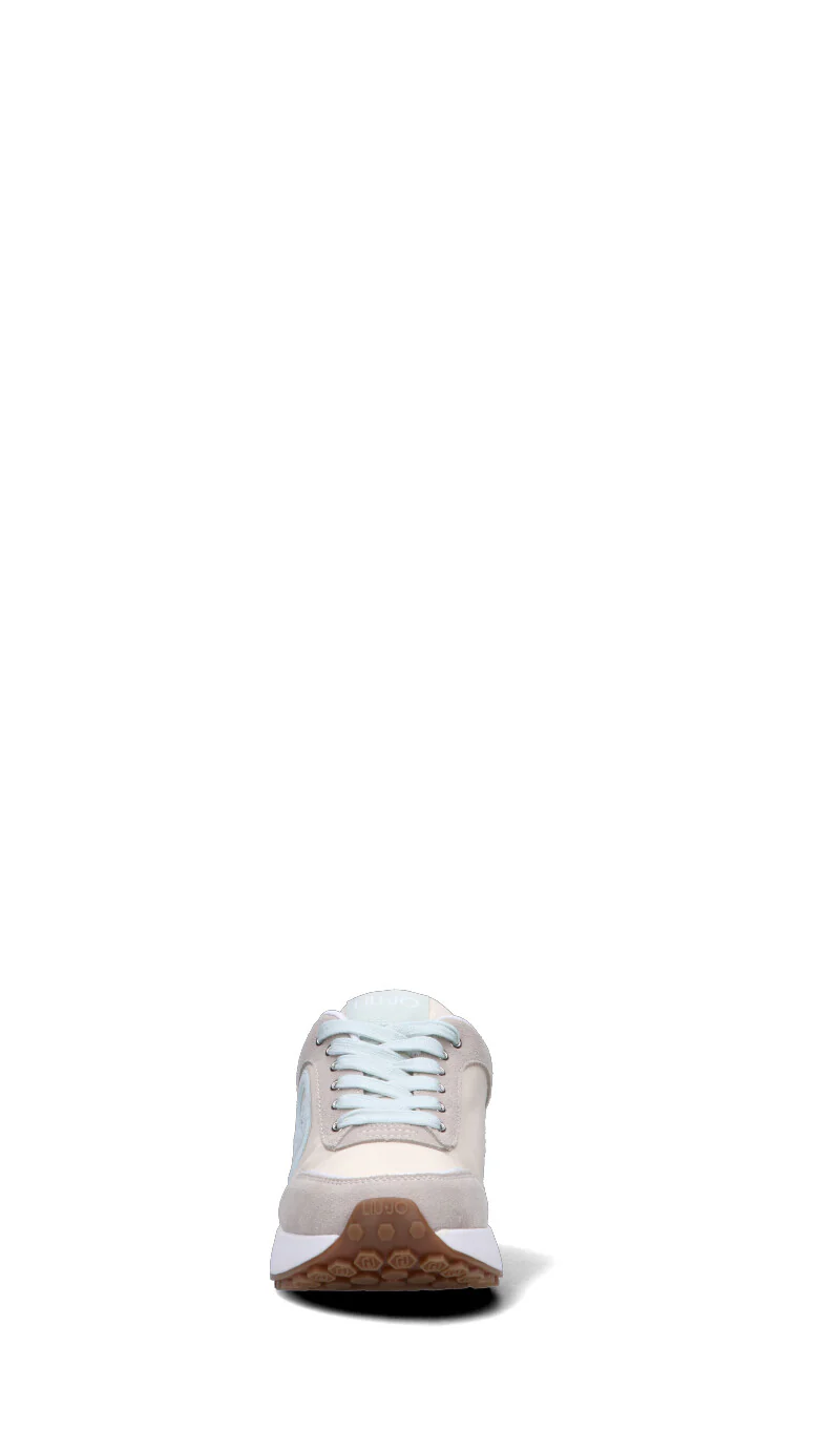 LIU JO Sneaker donna taupe in suede - Image 3