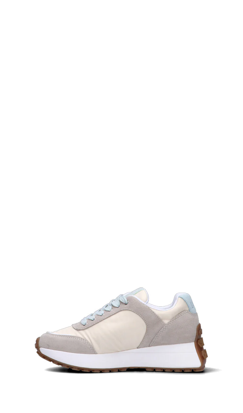LIU JO Sneaker donna taupe in suede - Image 4
