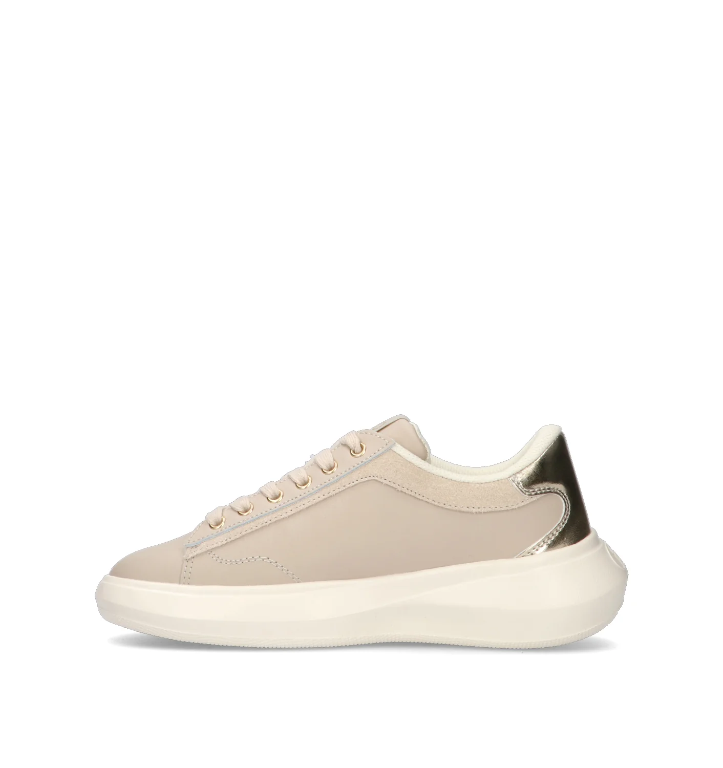 LIU JO Sneaker donna taupe in pelle - Image 4