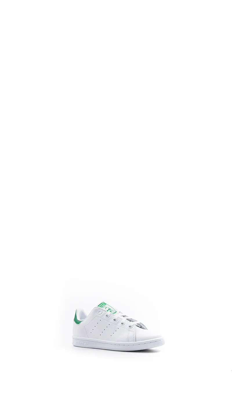 ADIDAS ORIGINAL STAN SMITH Sneakers bambino bianco/verde in pelle - Image 3