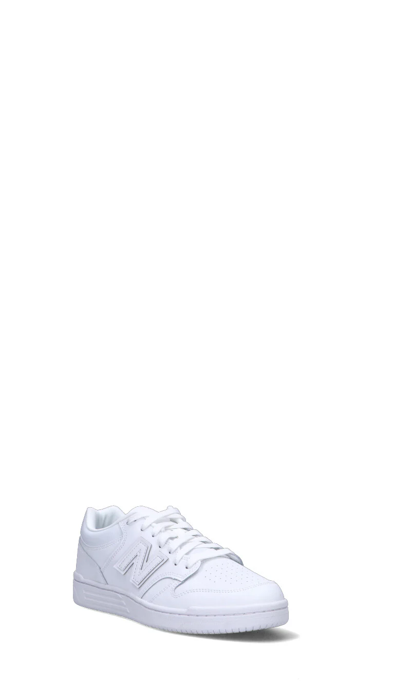 NEW BALANCE 480 Sneaker uomo bianca in pelle - Image 7