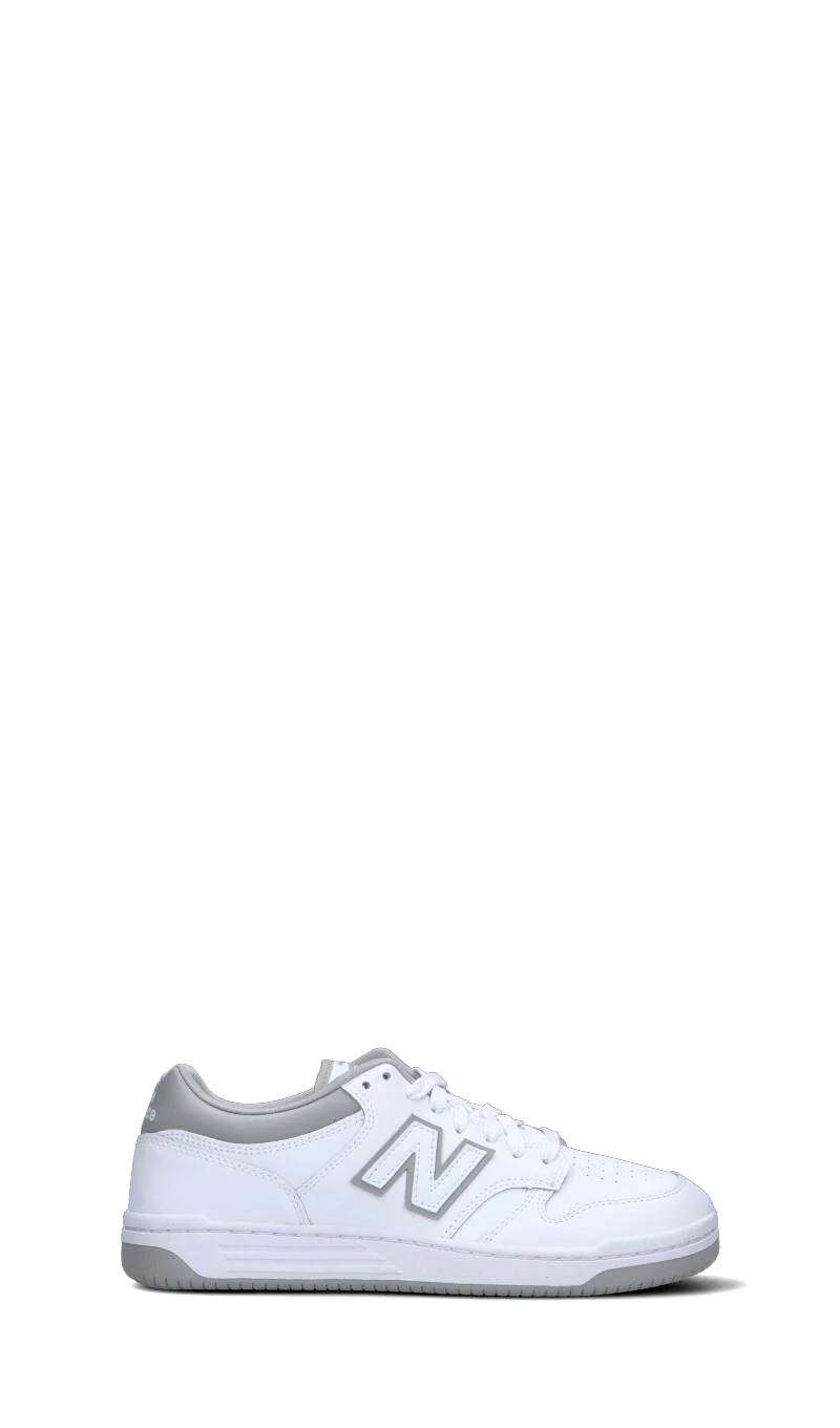 NEW BALANCE - 480 Sneaker uomo bianca/grigia in pelle