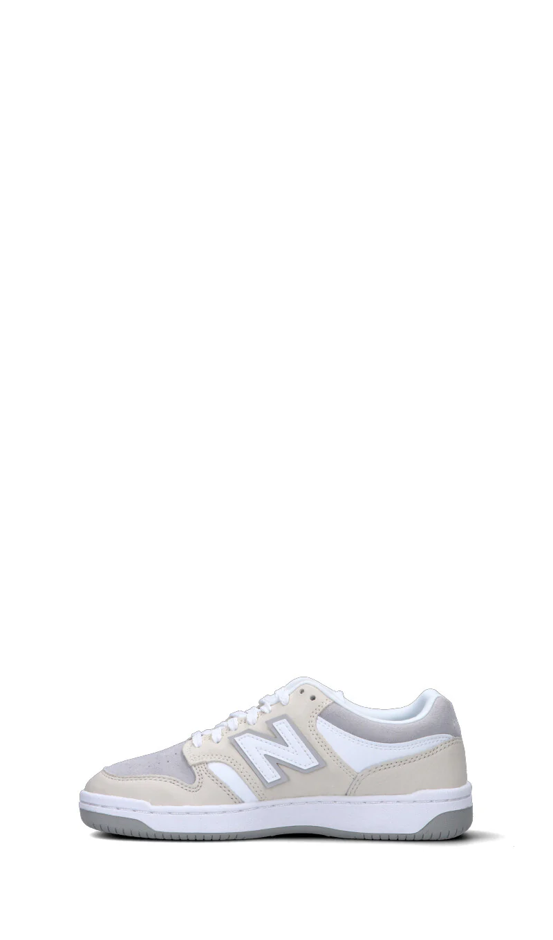 NEW BALANCE 480 Sneaker donna beige in pelle - Image 4
