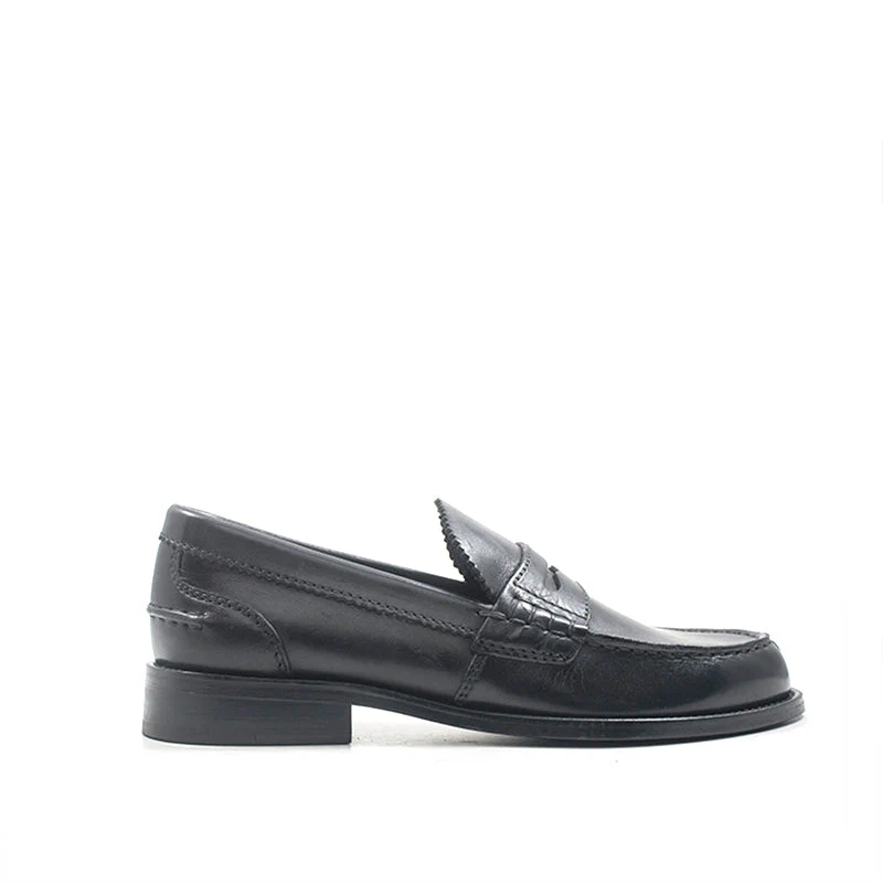 CLARKS Mocassino uomo nero in pelle