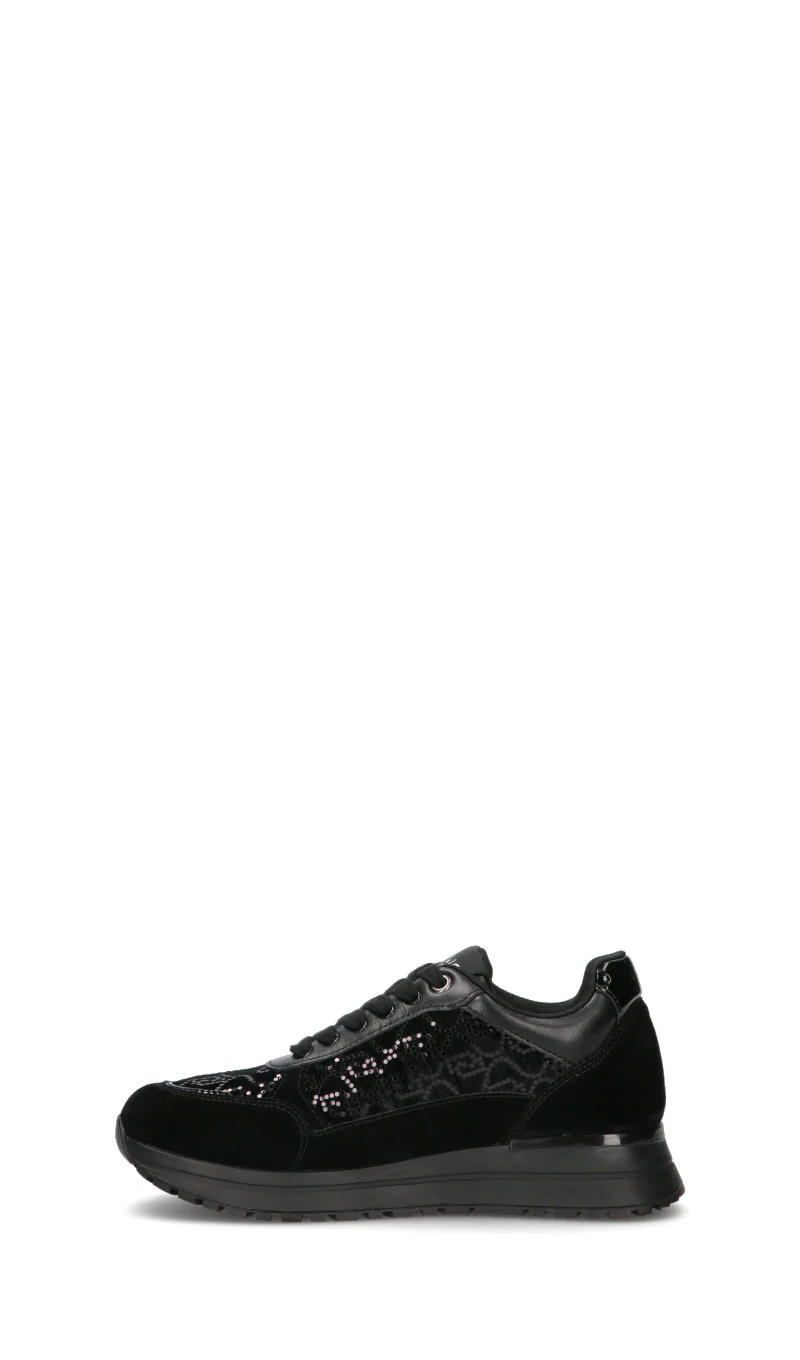 LIU JO Sneaker donna nera in suede - Image 4