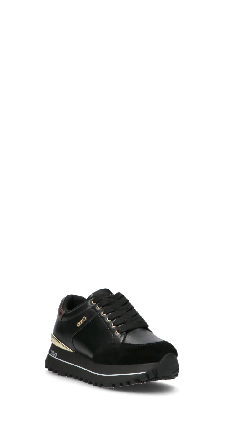 LIU JO Sneaker donna nera in suede - Image 2