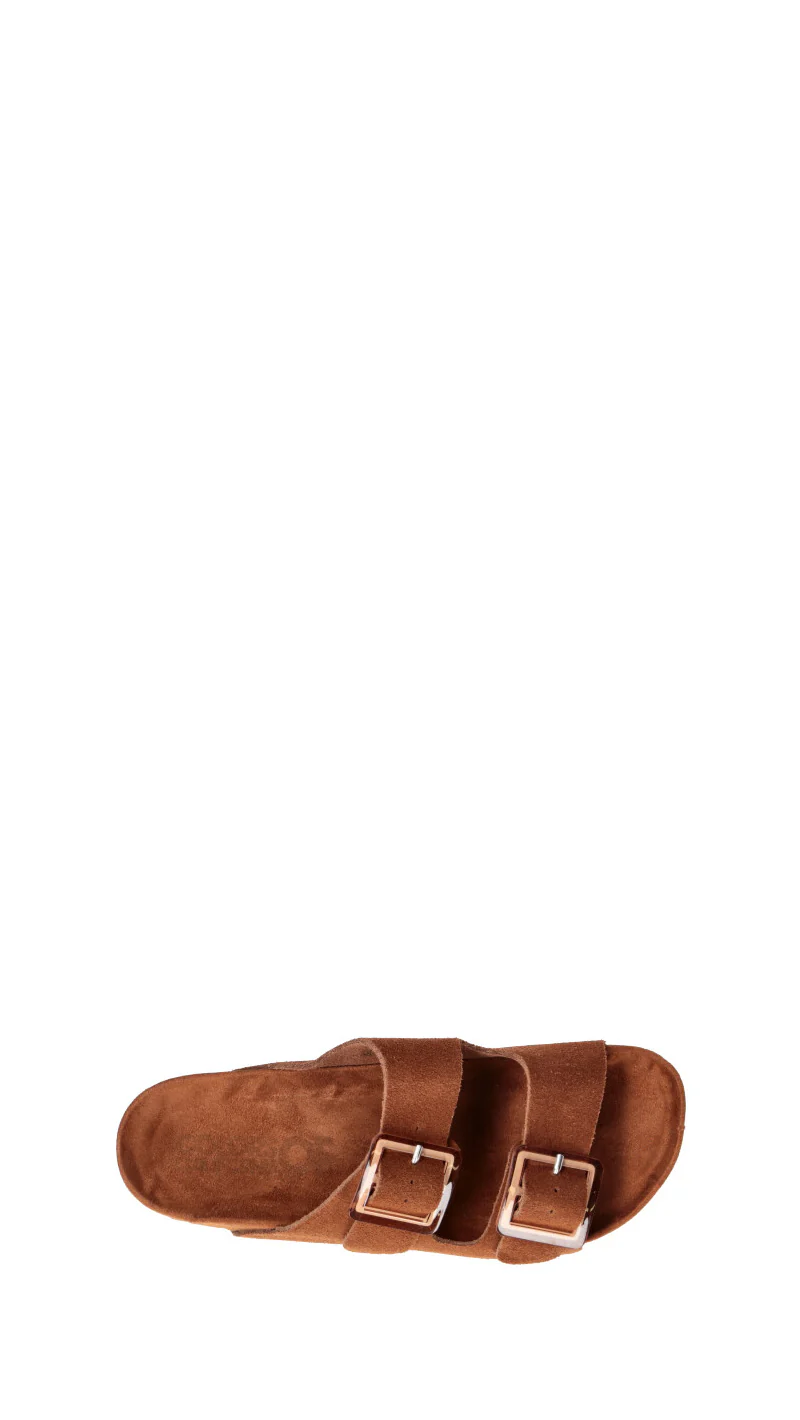 COLORS OF CALIFORNIA Ciabatta donna marrone in suede - Image 5