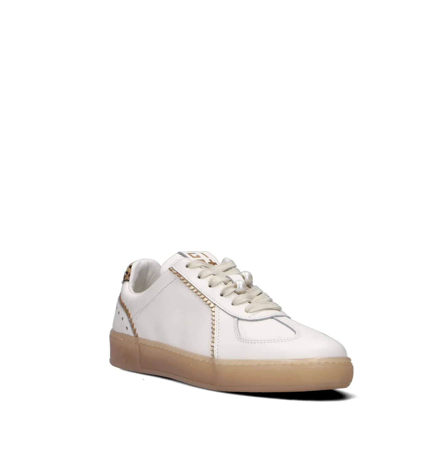 GIO+ Sneaker donna bianca in pelle - Image 2