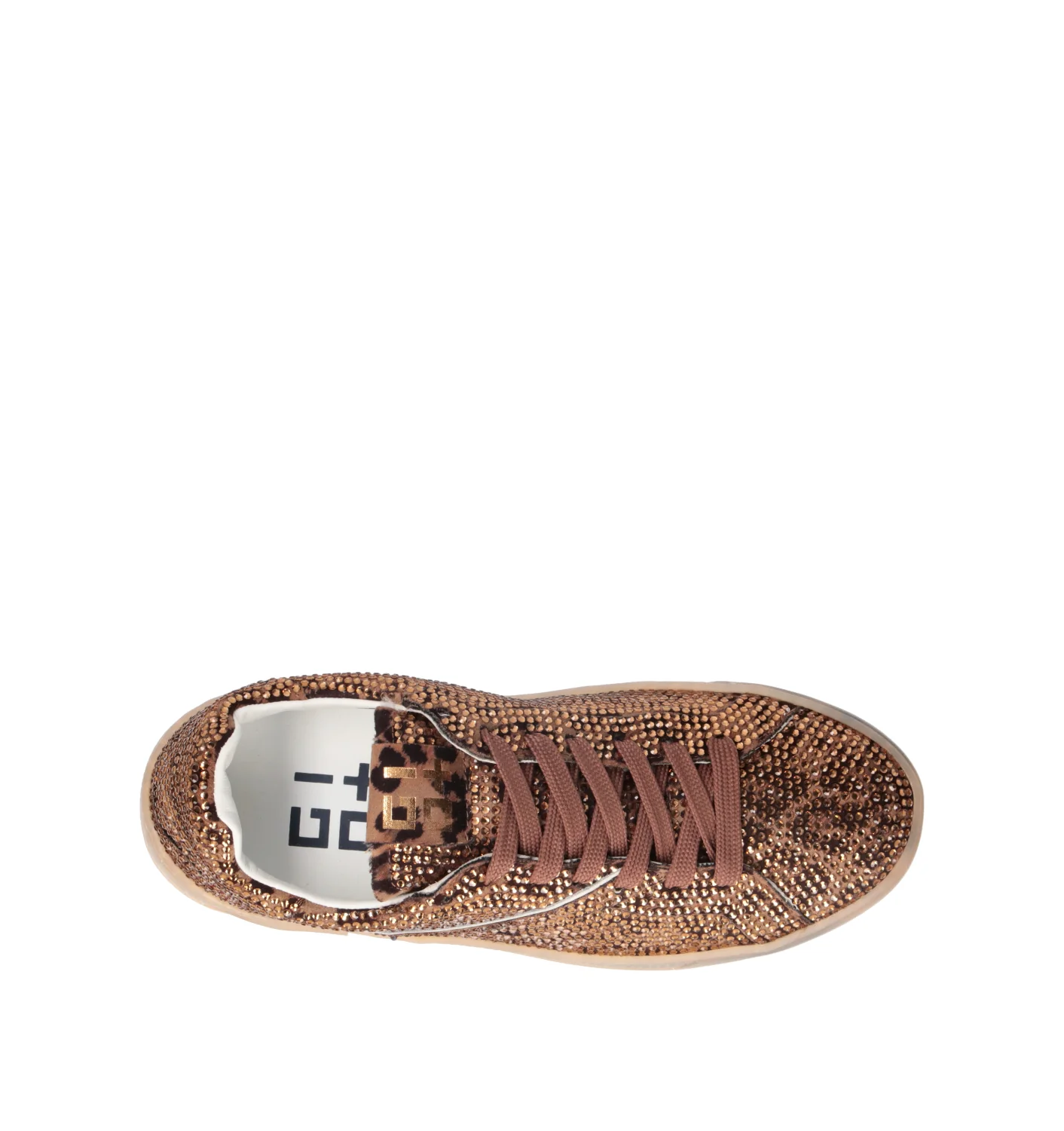 GIO+ Sneaker donna marrone in suede - Image 5