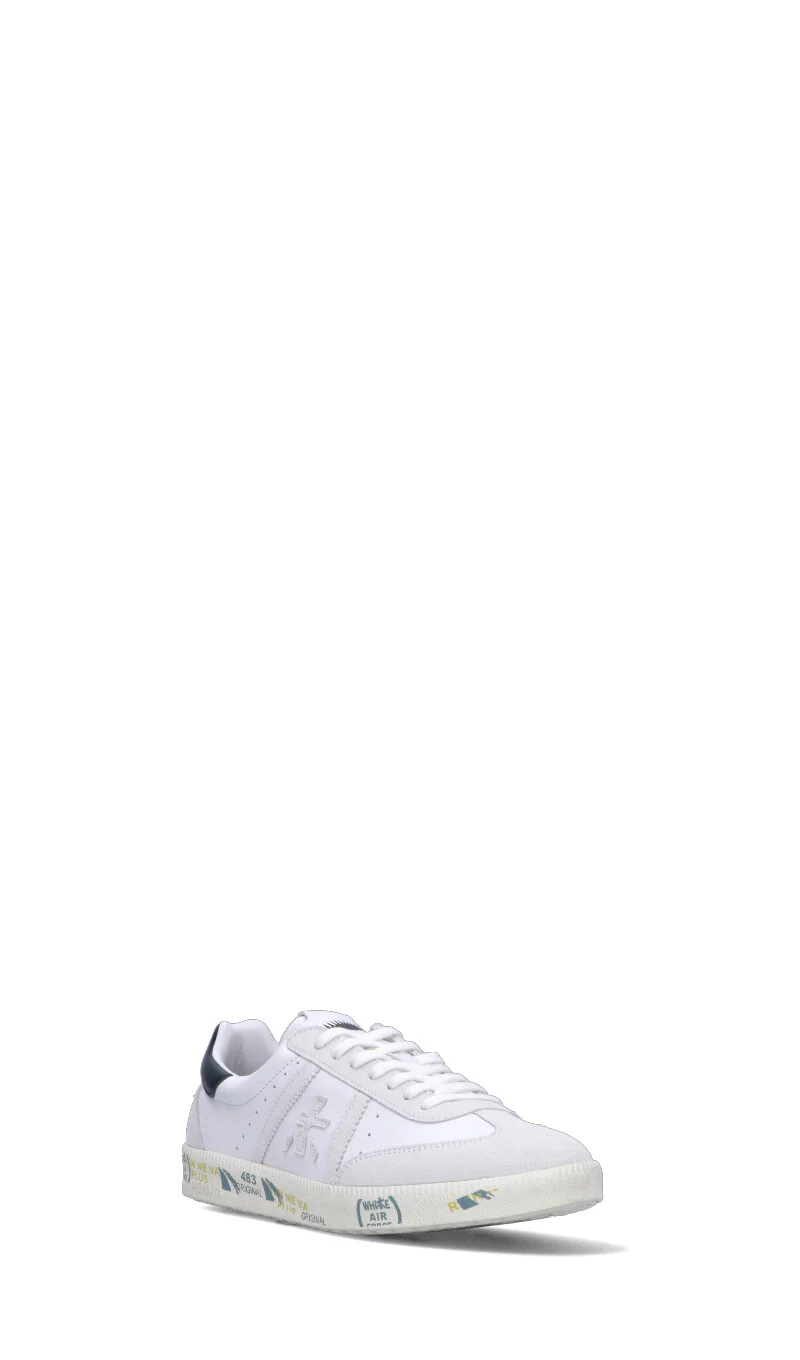 PREMIATA Sneaker uomo bianca/nera/grigia/gialla - Image 7