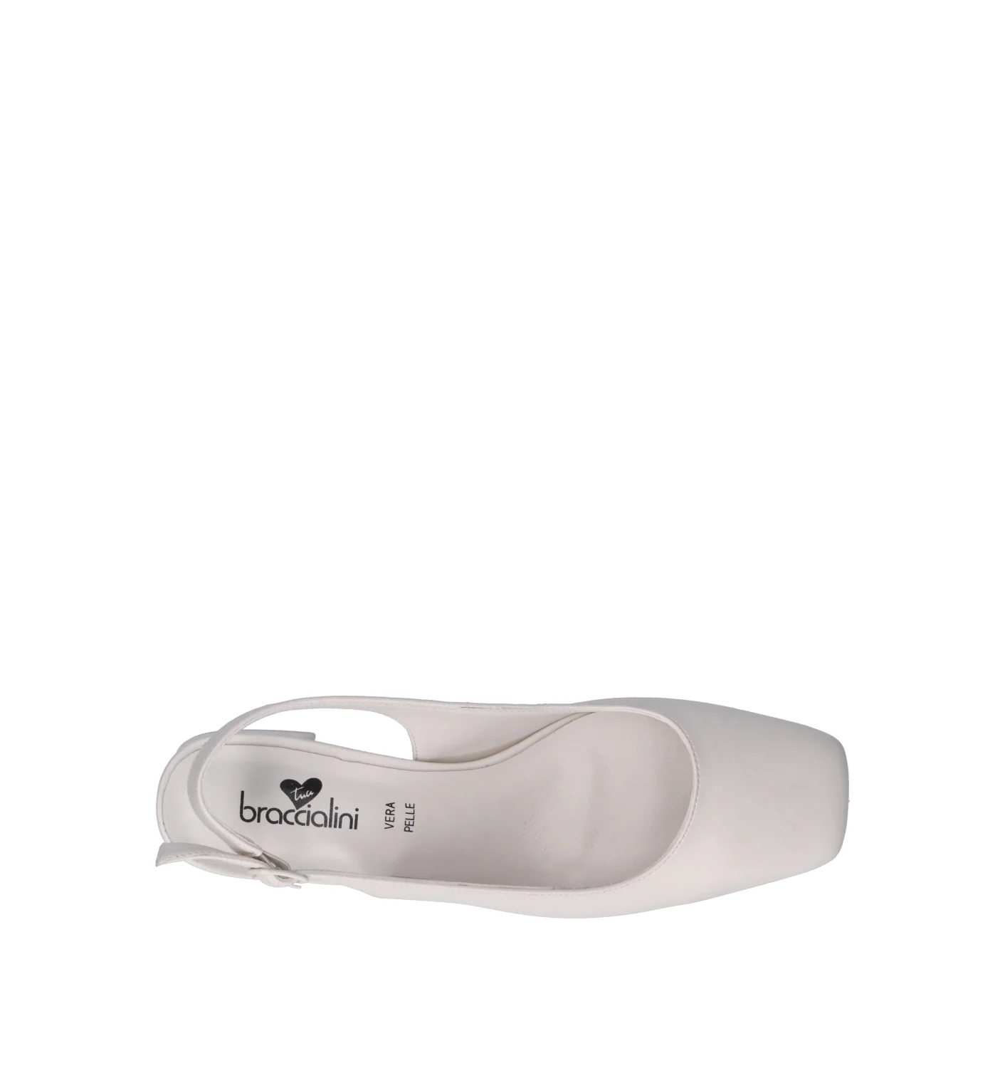 BRACCIALINI Slingback donna crema - Image 5