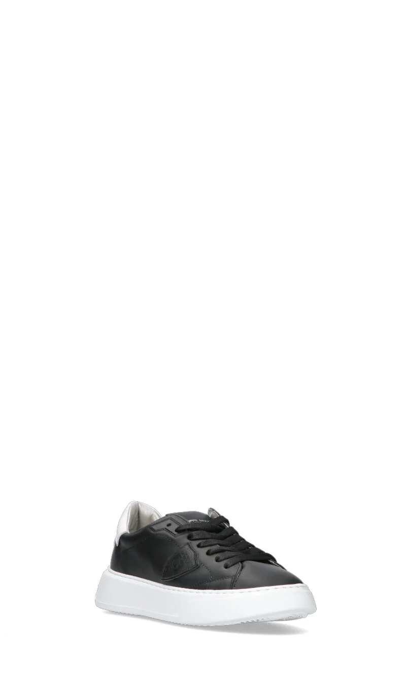 PHILIPPE MODEL Sneaker donna nera in pelle - Image 2