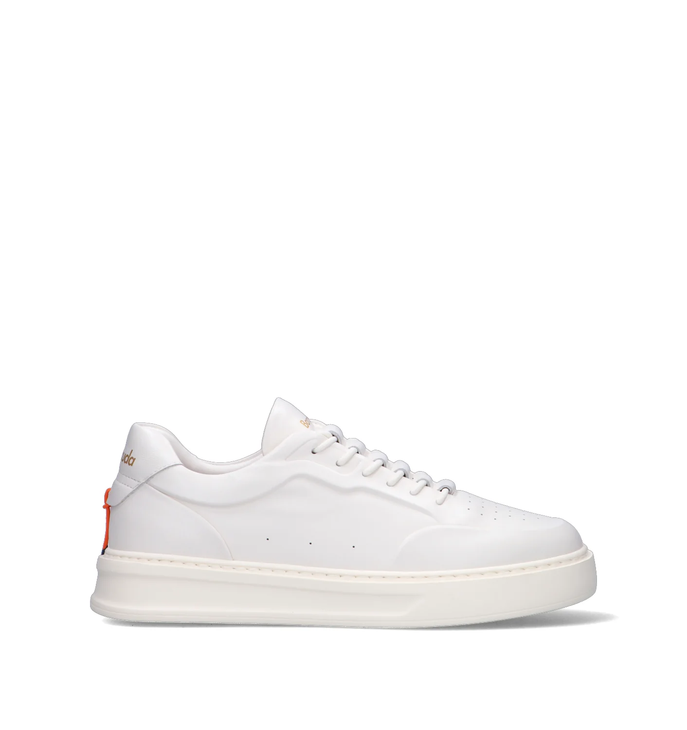BARRACUDA Sneaker uomo bianca in pelle