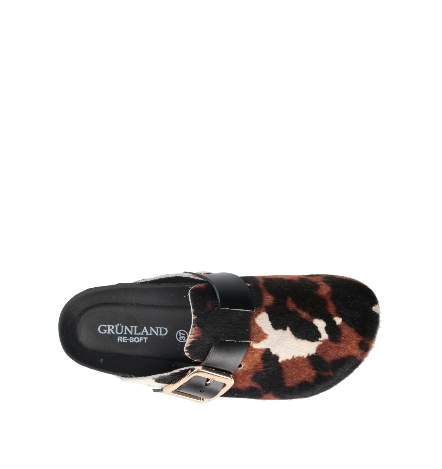 GRUNLAND Ciabatta donna marrone in cavallino - Image 5