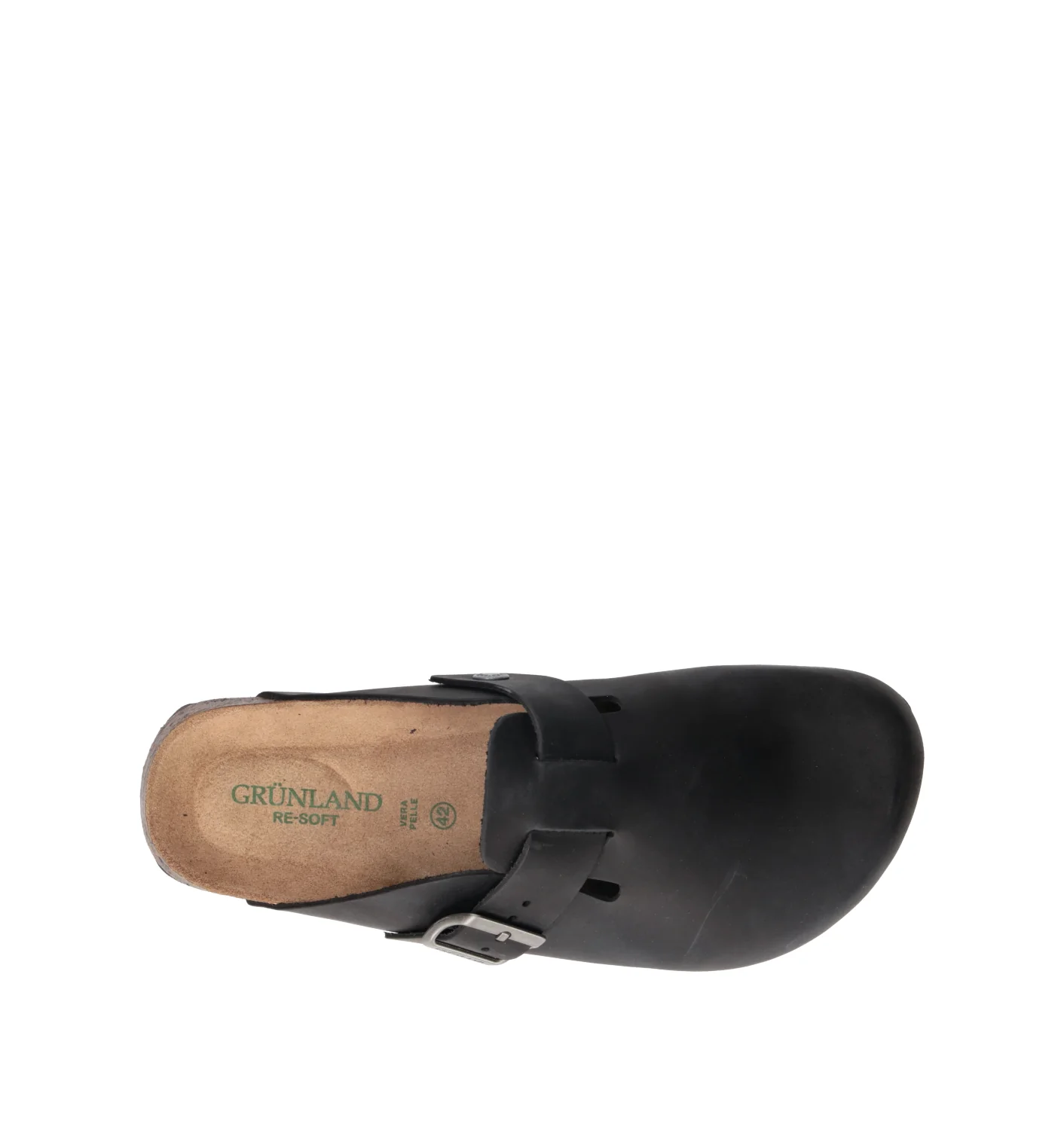 GRUNLAND Sabot uomo nera in pelle - Image 5