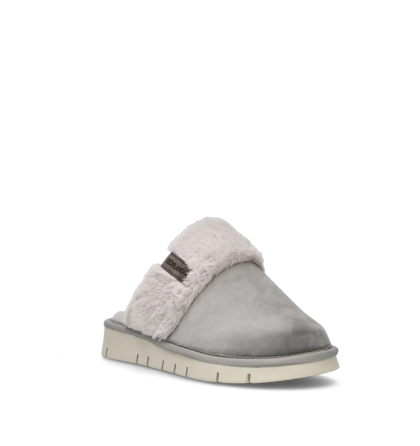 GRUNLAND Pantofola donna grigia - Image 2