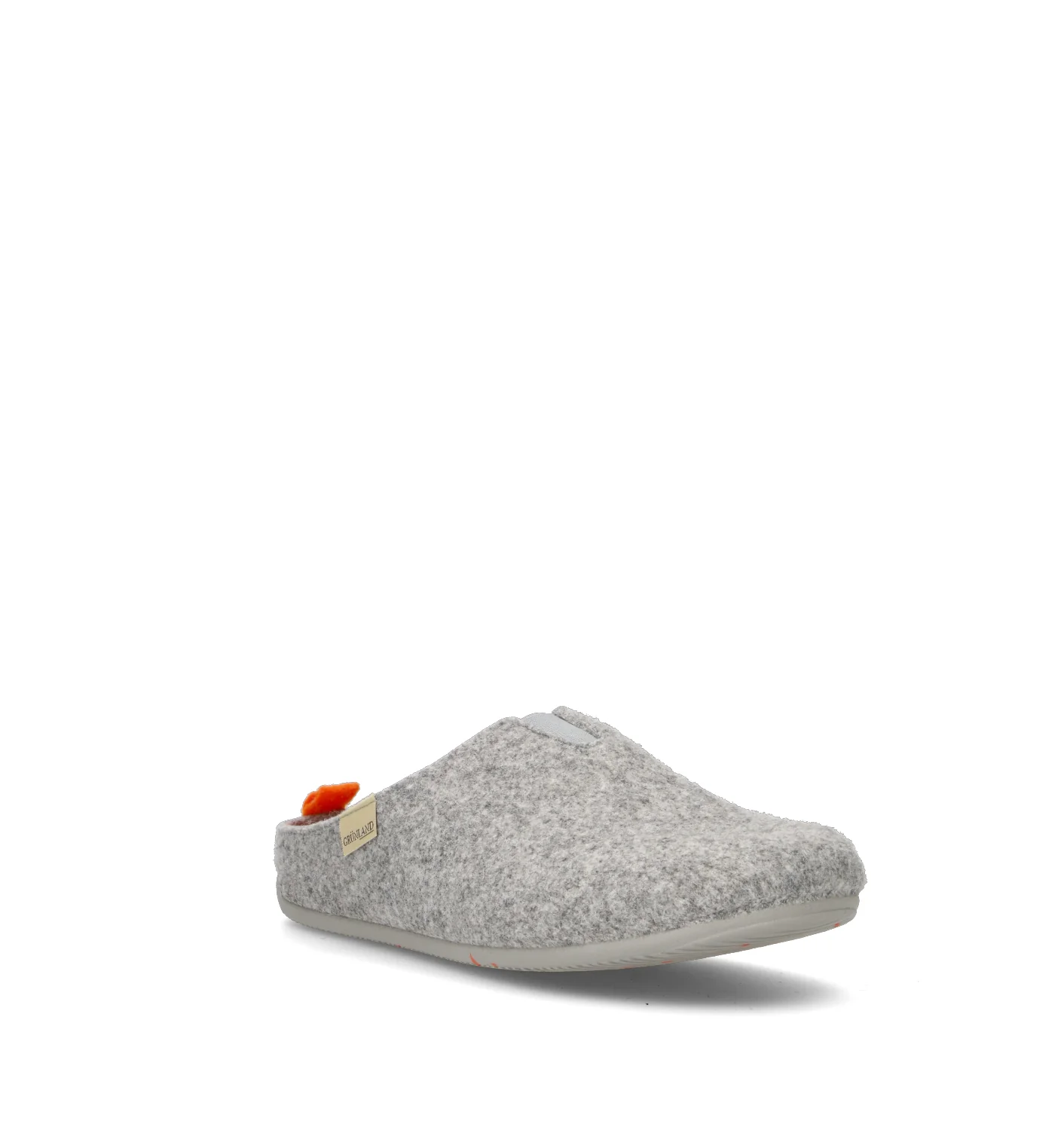 GRUNLAND Pantofola uomo grigia - Image 2
