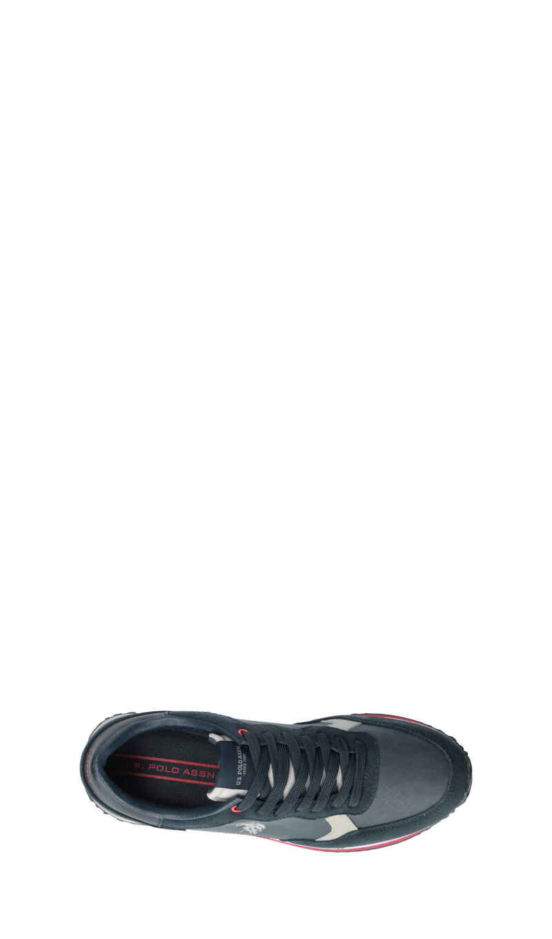 U.S. POLO ASSN. Sneaker uomo blu in suede - Image 5