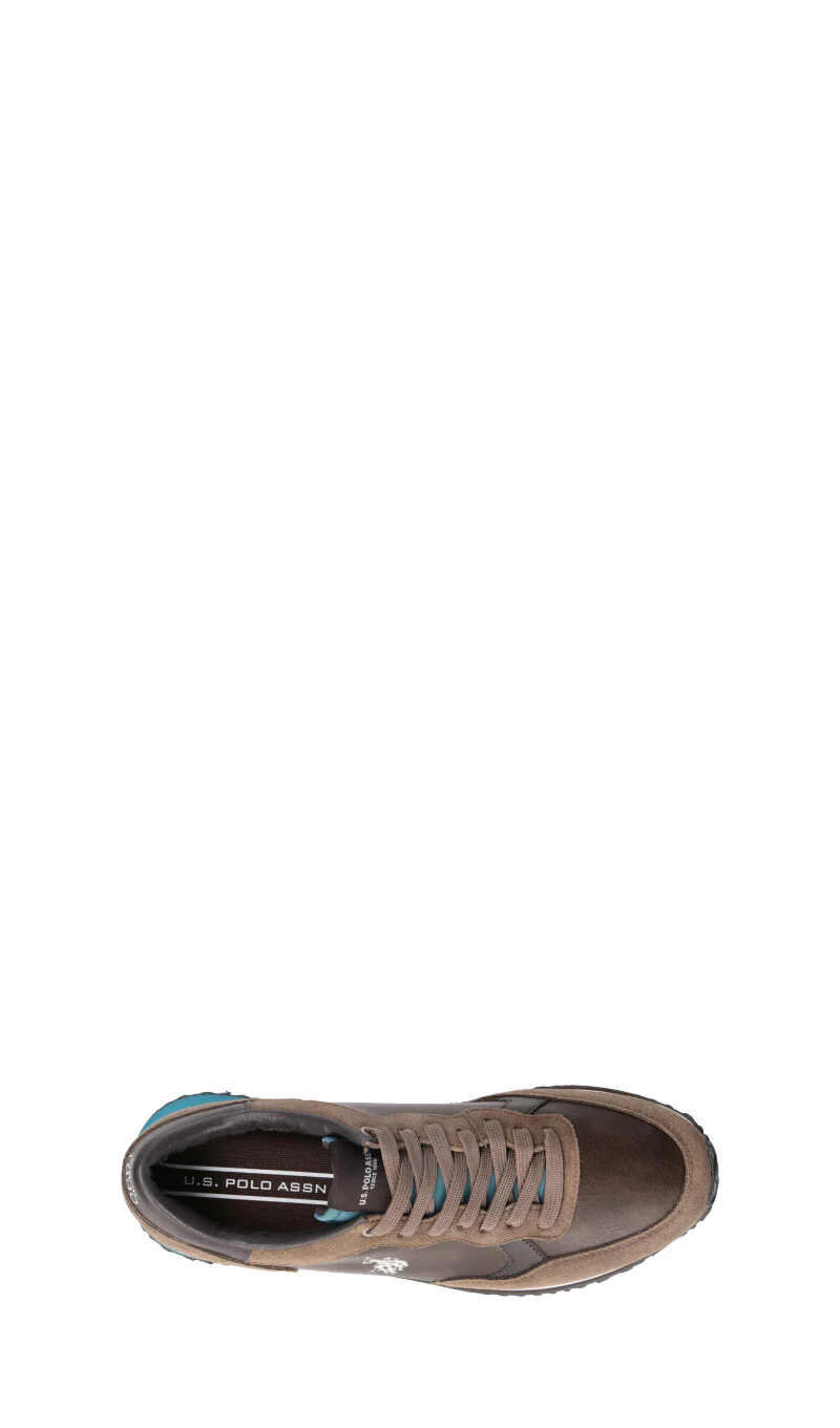 U.S. POLO ASSN. Sneaker uomo marrone in suede - Image 5
