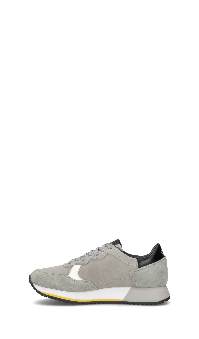 U.S. POLO ASSN. Sneaker uomo grigia/marrone/nera in suede - Image 4