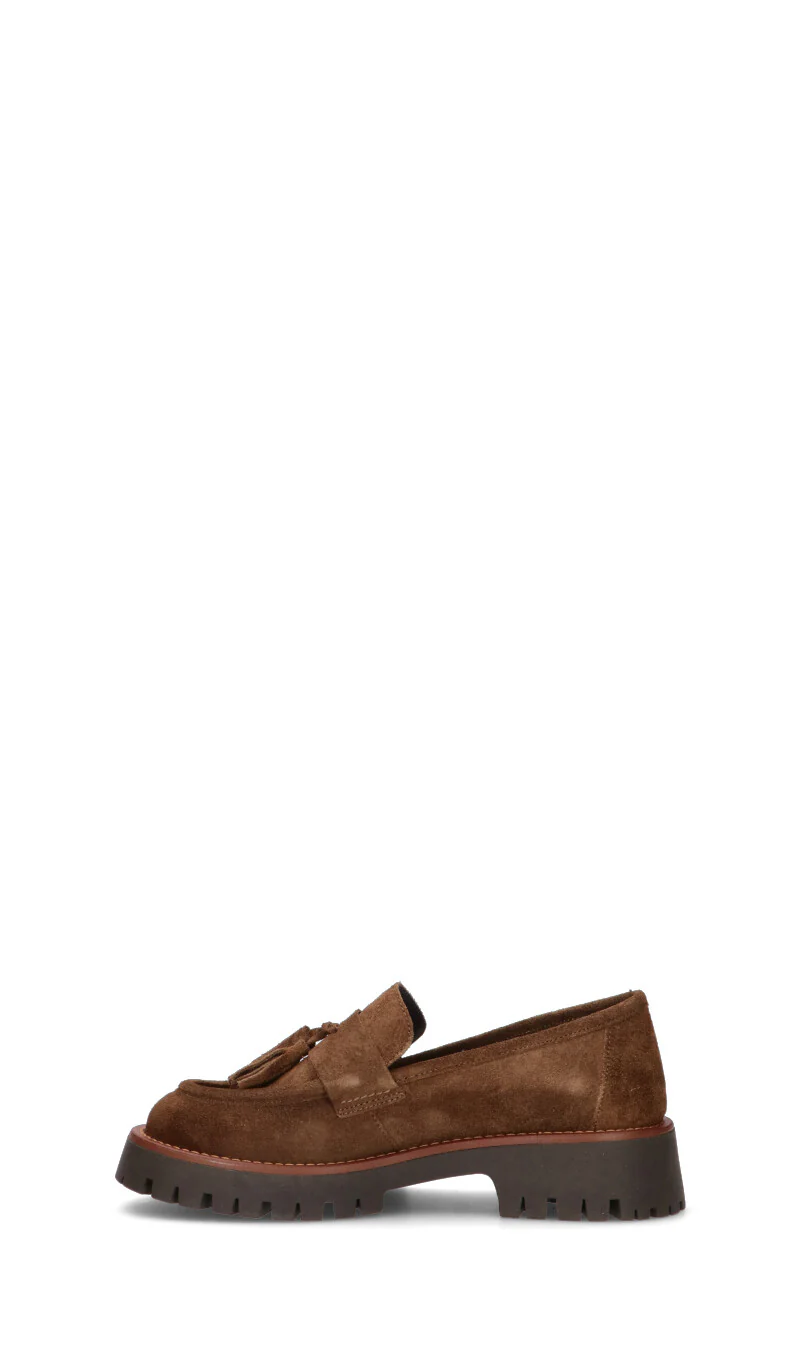 WEDO Mocassino donna marrone in suede - Image 4