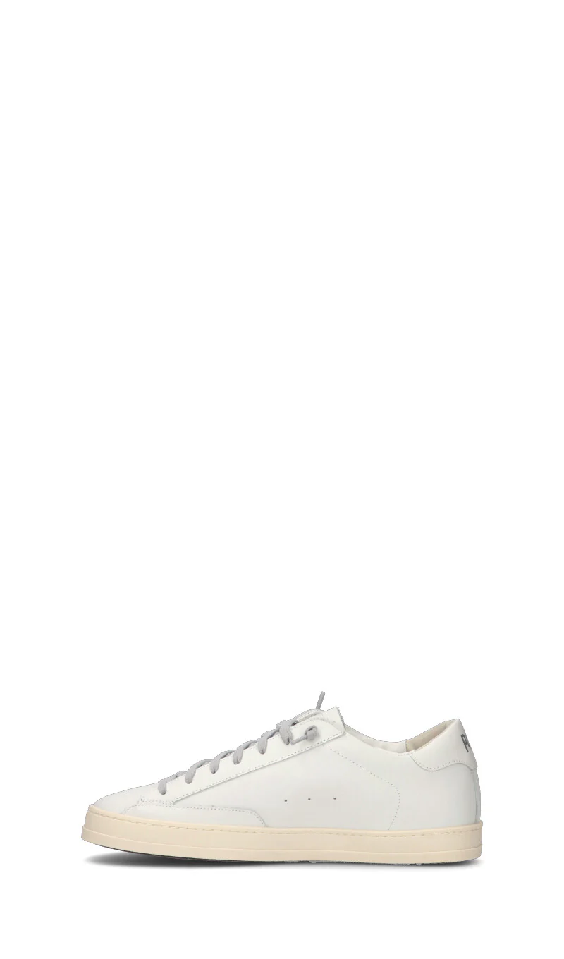P448 Sneaker uomo bianca in pelle - Image 4