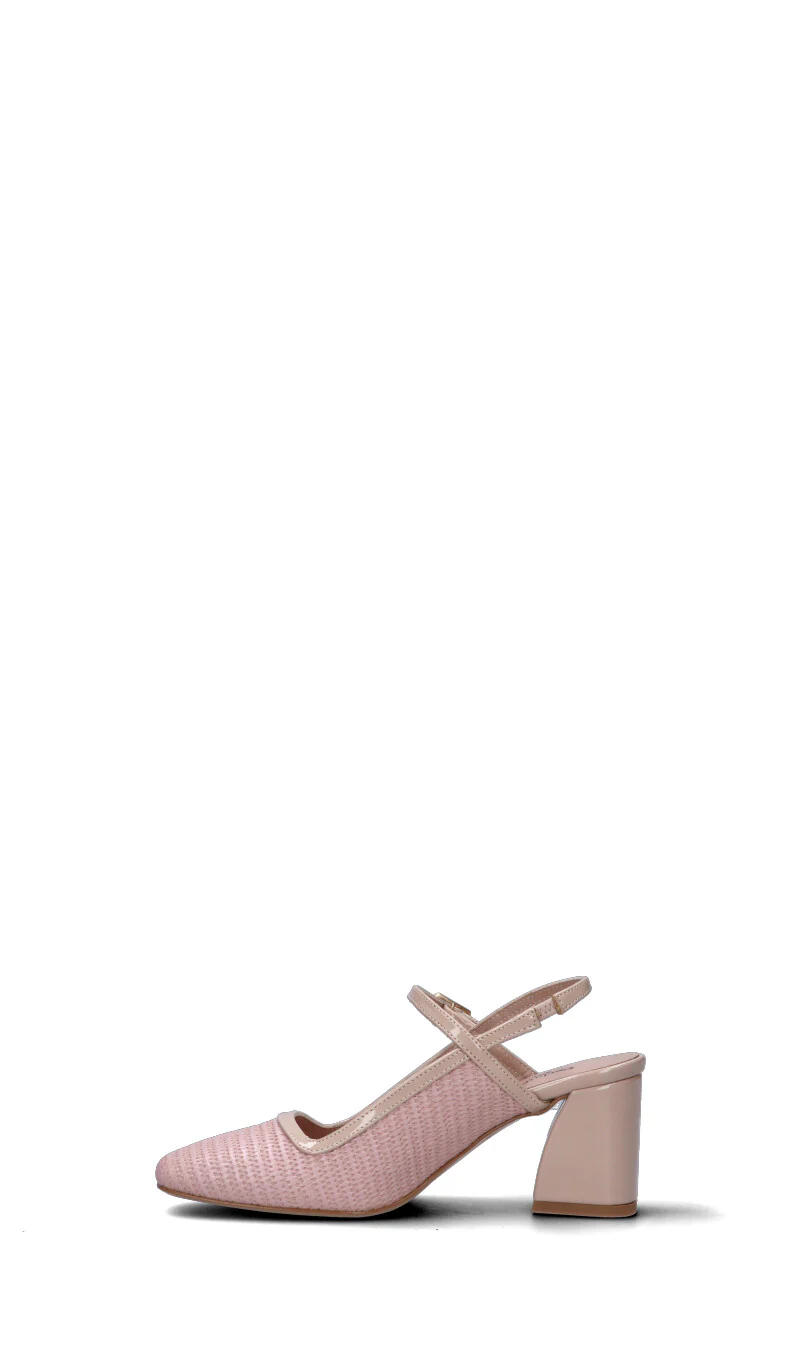 PERLAMARINA Decollete donna rosa/beige - Image 4
