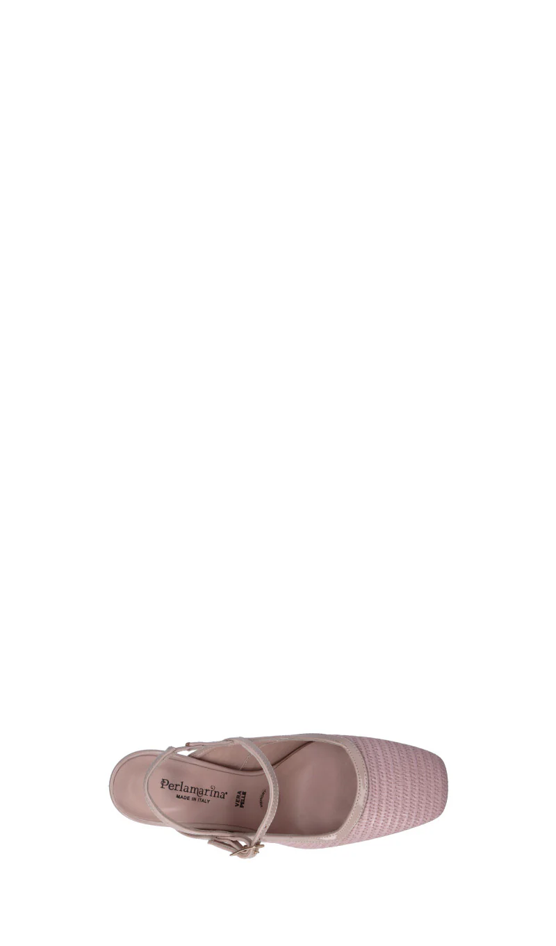 PERLAMARINA Decollete donna rosa/beige - Image 5
