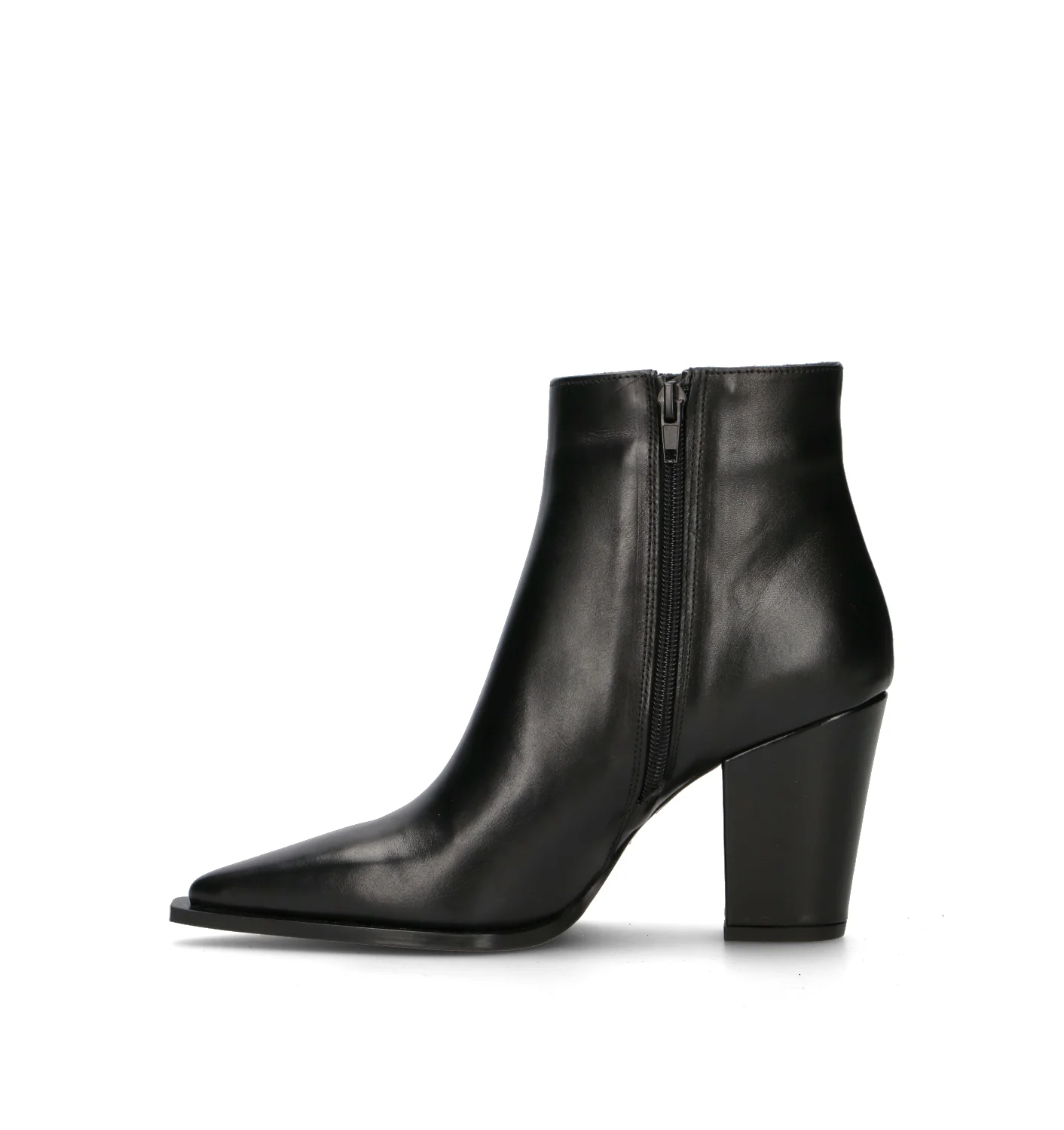 DOROTHYD Tronchetto donna nero in pelle - Image 4