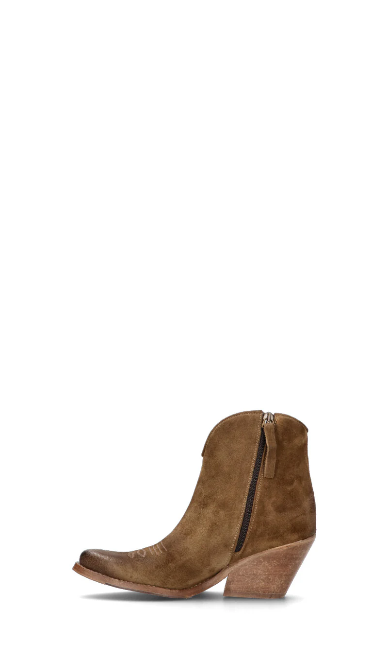 DOROTHYD Tronchetto donna marrone in suede - Image 4