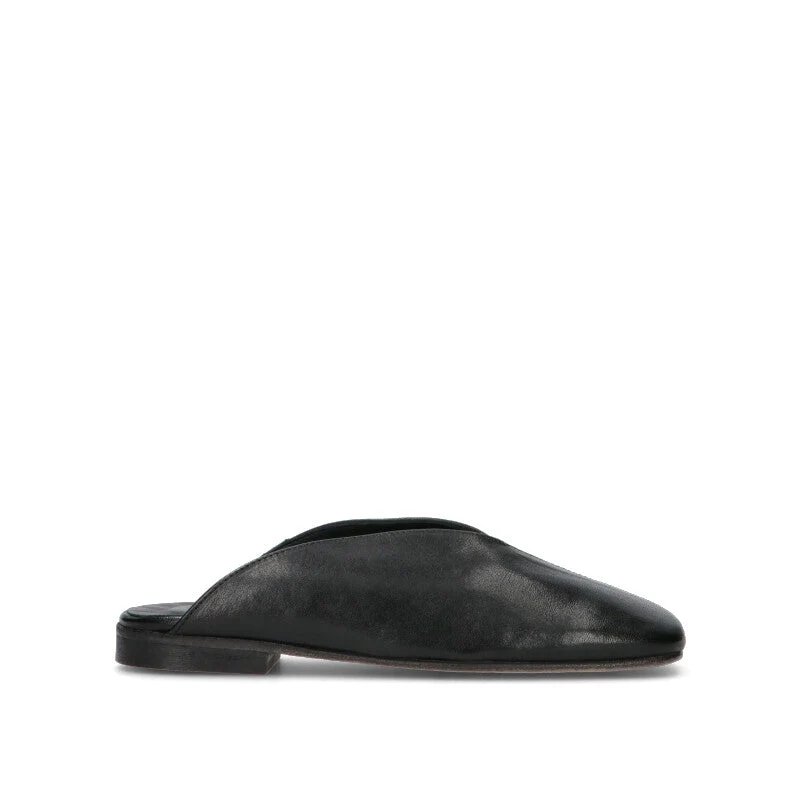DOROTHYD Sabot donna nero in pelle