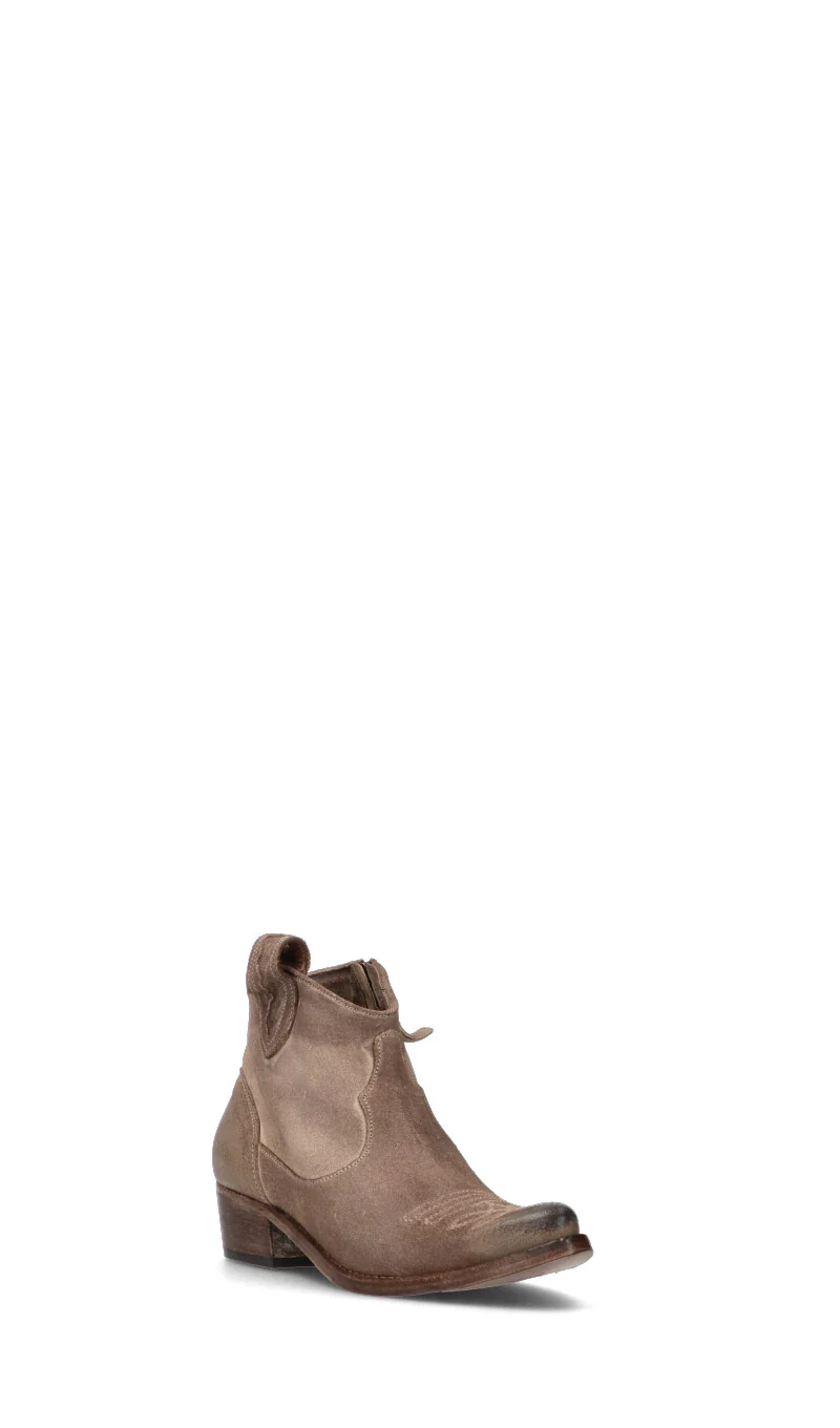 DOROTHYD Tronchetto donna taupe in suede - Image 2