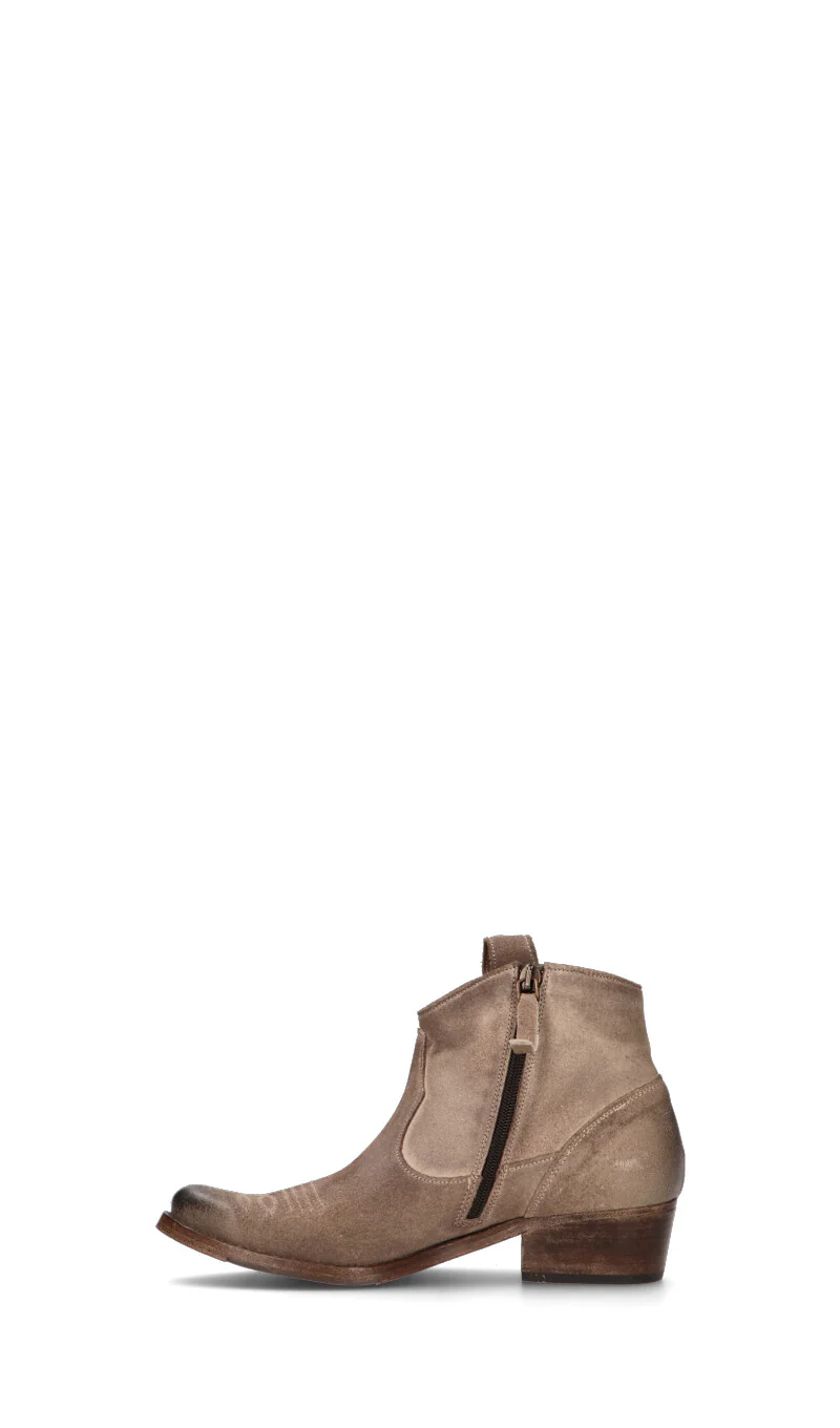 DOROTHYD Tronchetto donna taupe in suede - Image 4