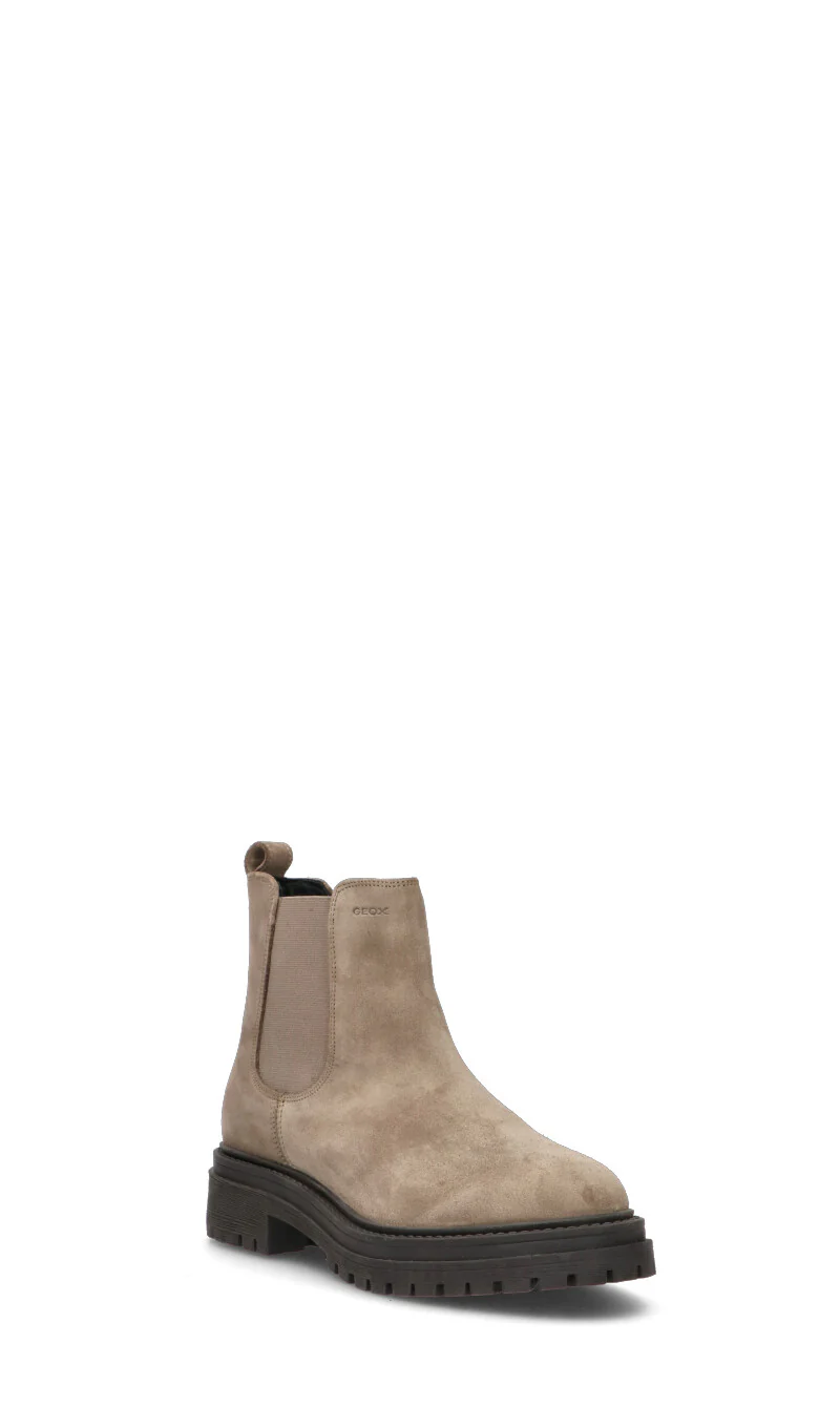GEOX Beatles donna taupe in suede - Image 2