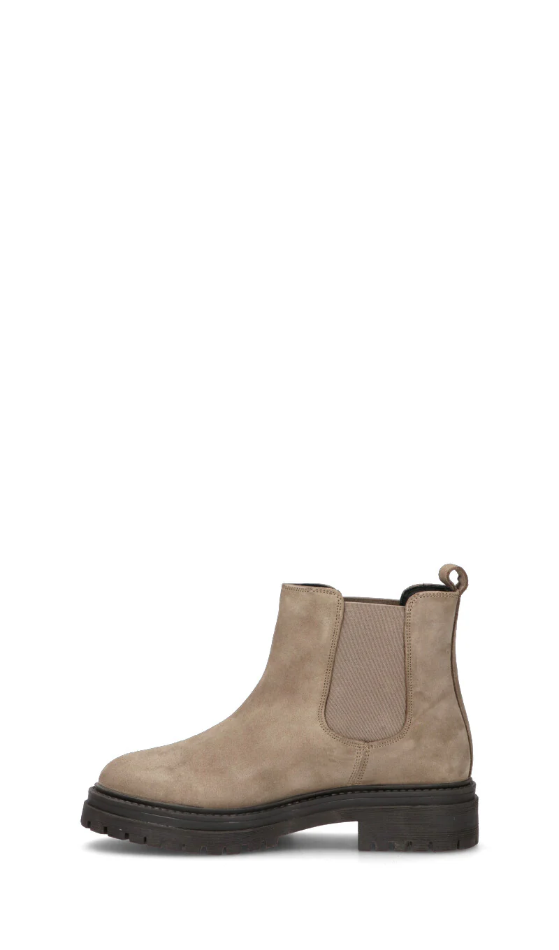 GEOX Beatles donna taupe in suede - Image 4