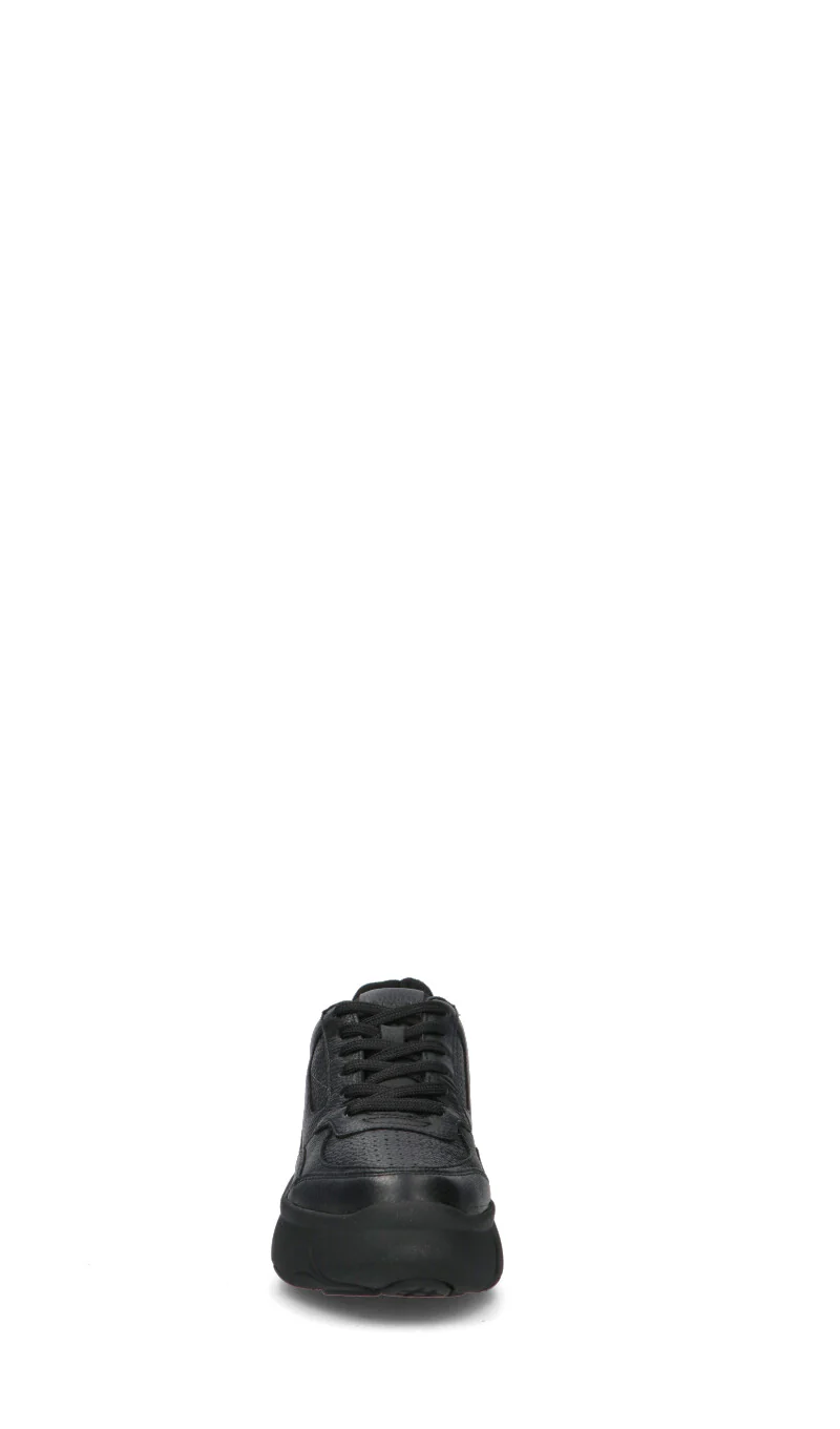 GEOX Sneaker donna nera in pelle - Image 3