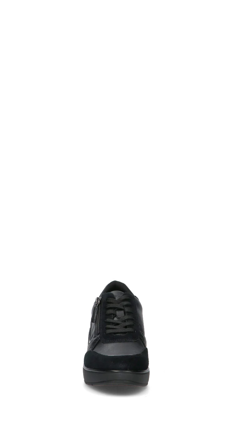 GEOX Sneaker donna nera in suede - Image 3
