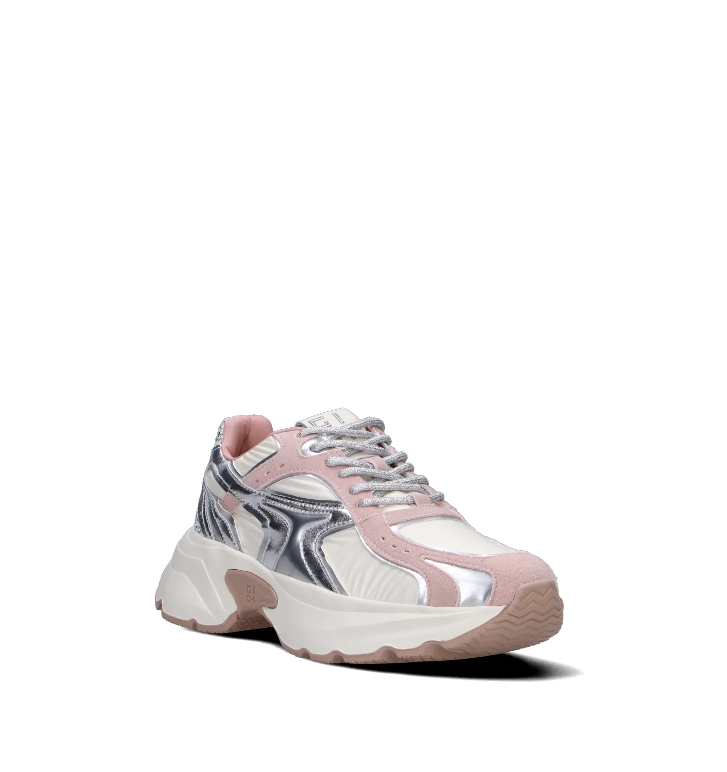 GIO+ Sneaker donna bianca/rosa - Image 2