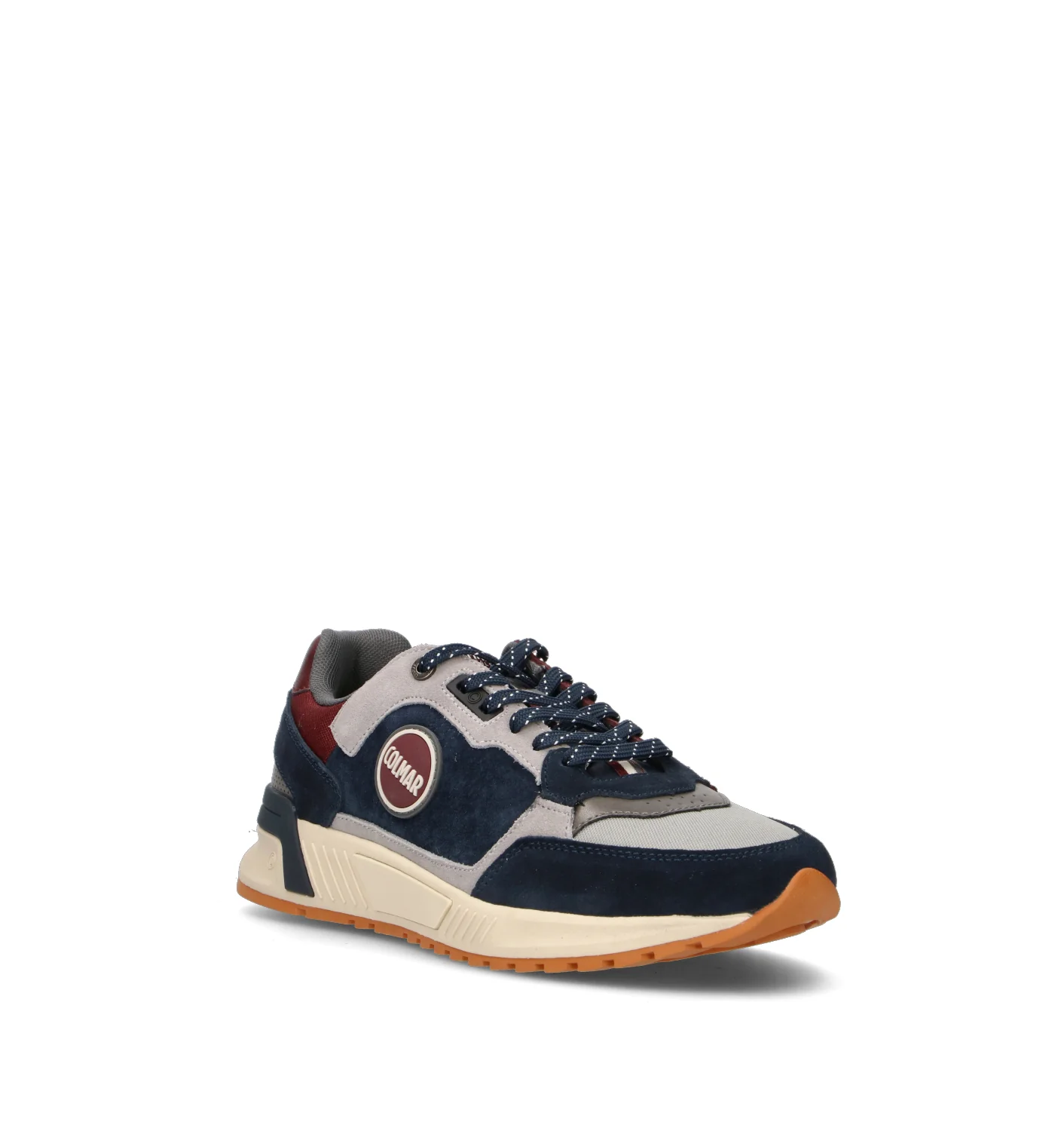 COLMAR Sneaker uomo blu in suede - Image 2