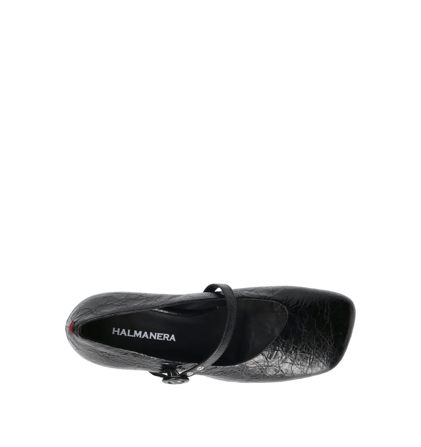 HALMANERA Décolleté donna nero in pelle - Image 5