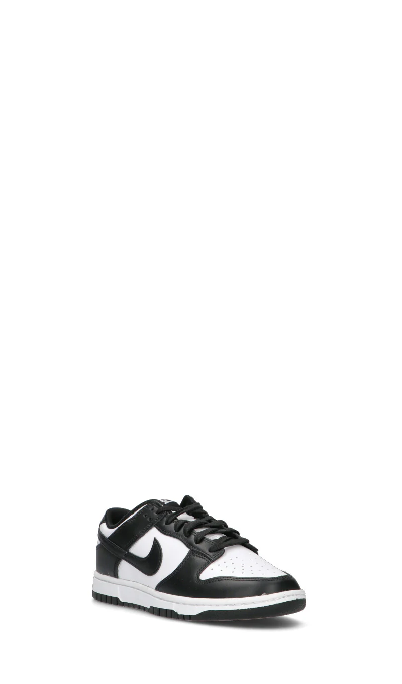 NIKE AIR FORCE 1 GS Sneaker uomo nera/bianca in pelle - Image 2