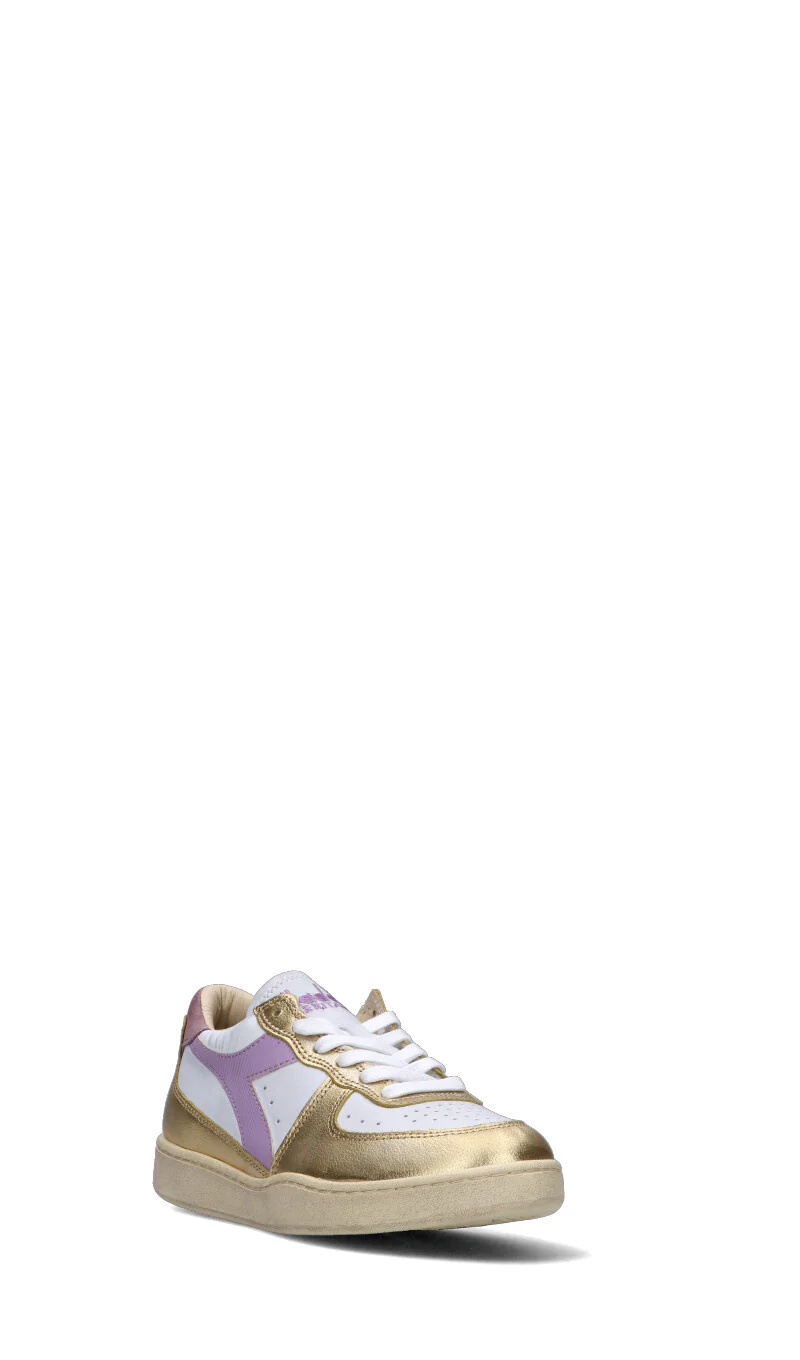 DIADORA HERITAGE Sneaker donna oro/lilla in pelle - Image 2