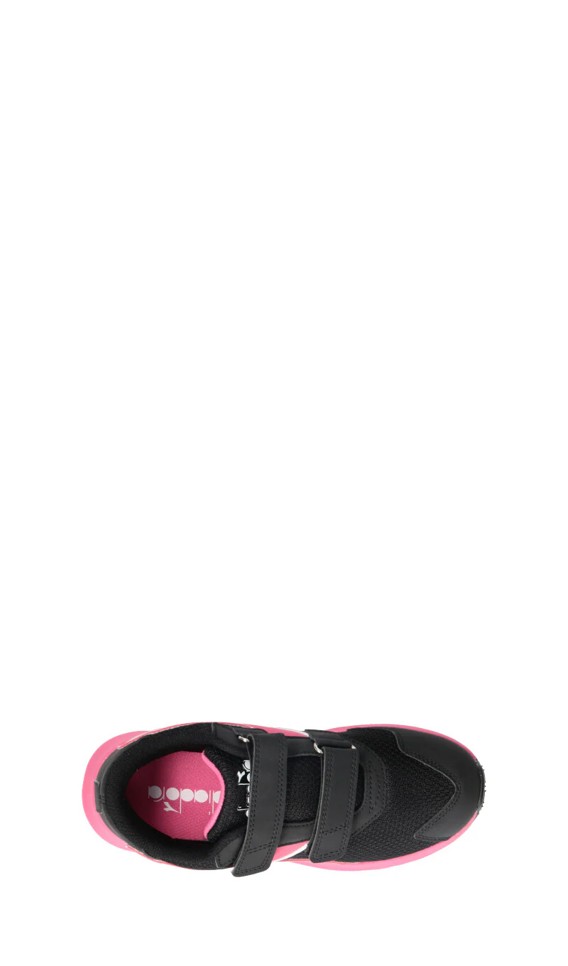 DIADORA Sneaker ragazza nera/rosa - Image 5
